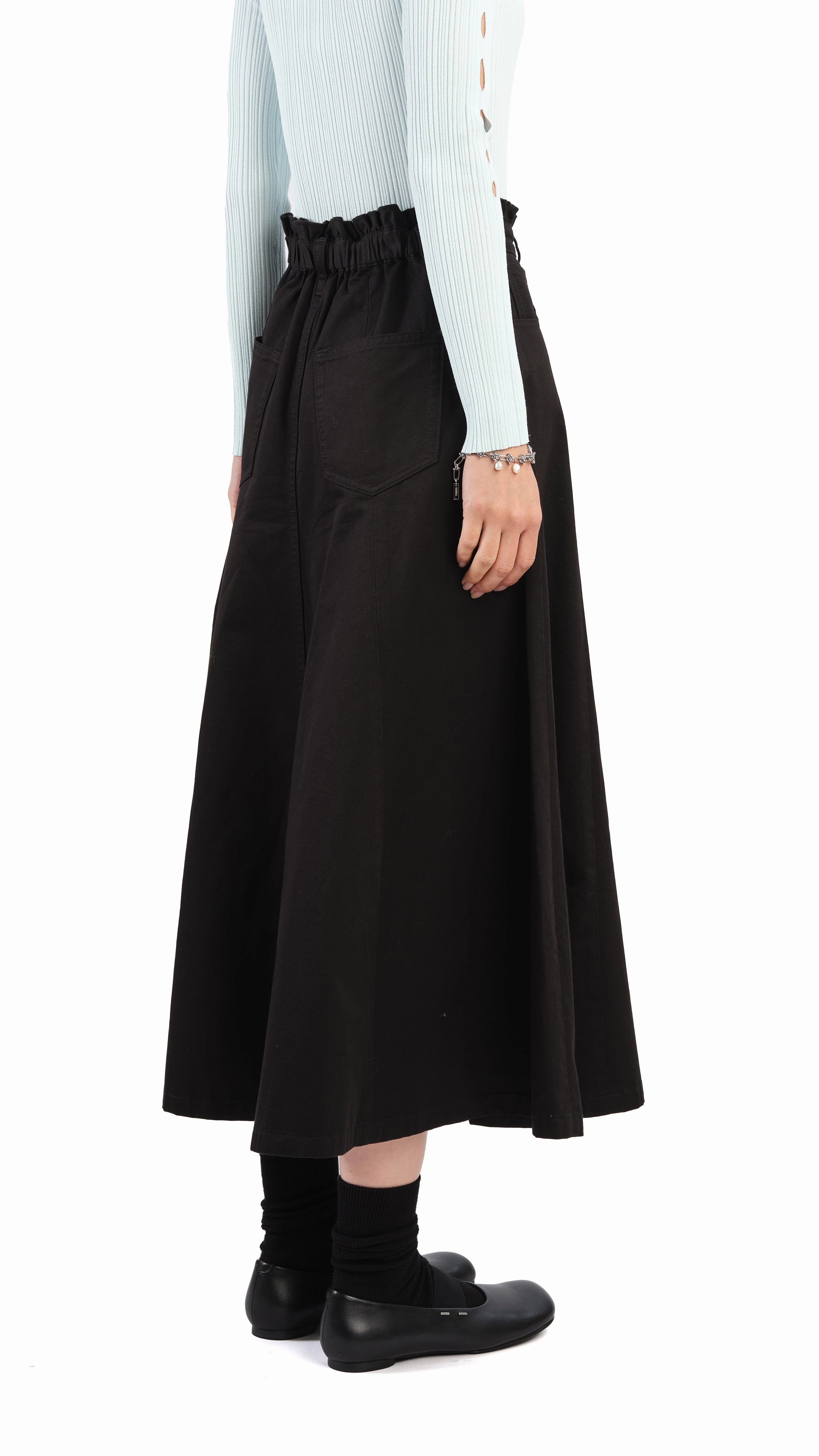 Season To Season Ruffles Trim Skirt