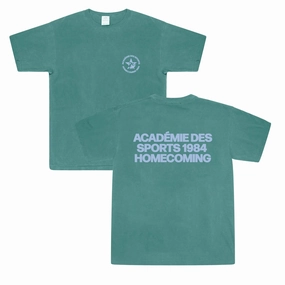 Vice 84 'Homecoming' Vintage Washed Tee - Green sports activity Chill Style