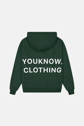 Cosyszn Hoodie | Forest Green Muskrat like City Wear Style