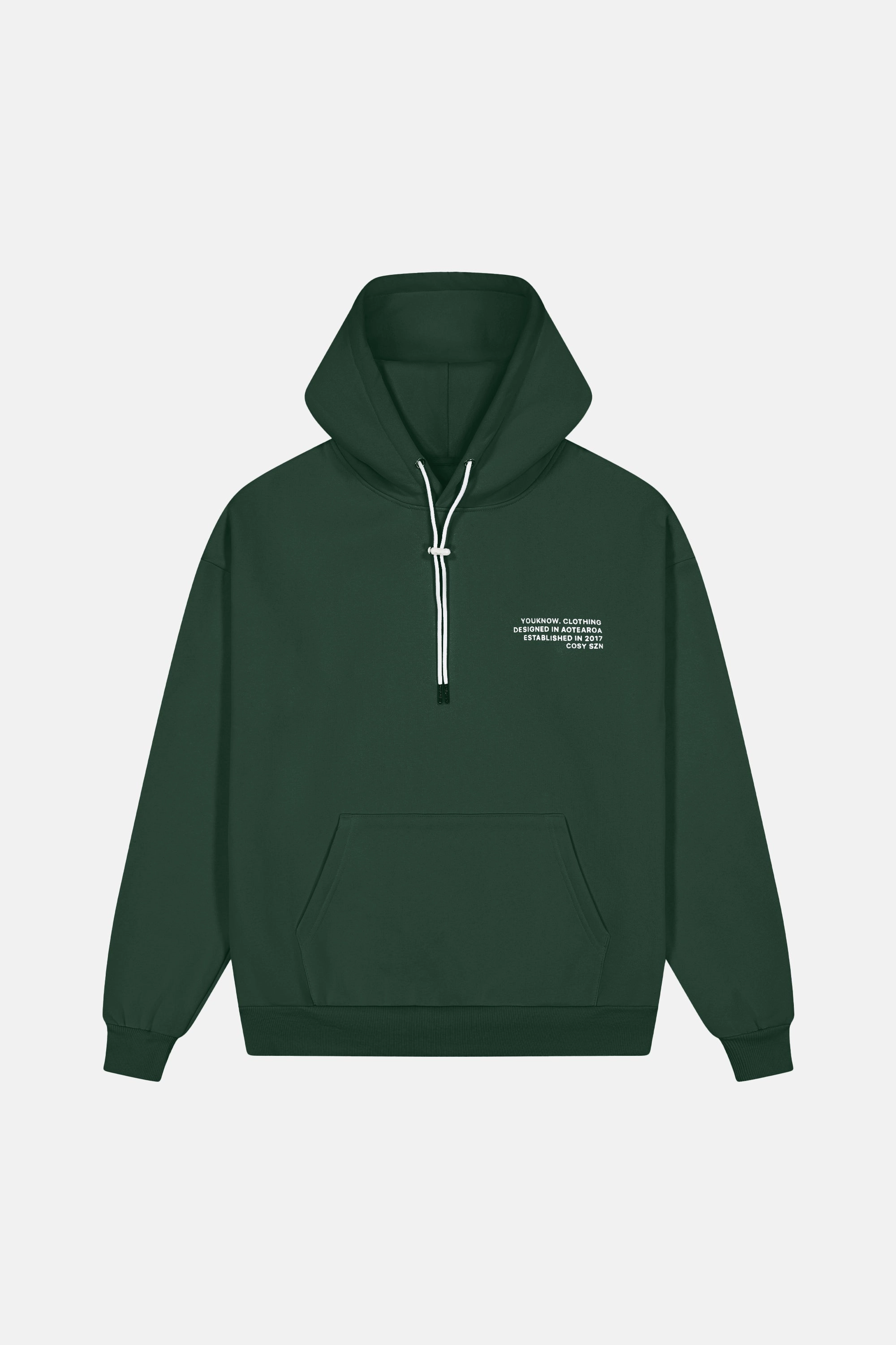 Lifestyle Apparel Teen Fashion Cosyszn Hoodie | Forest Green