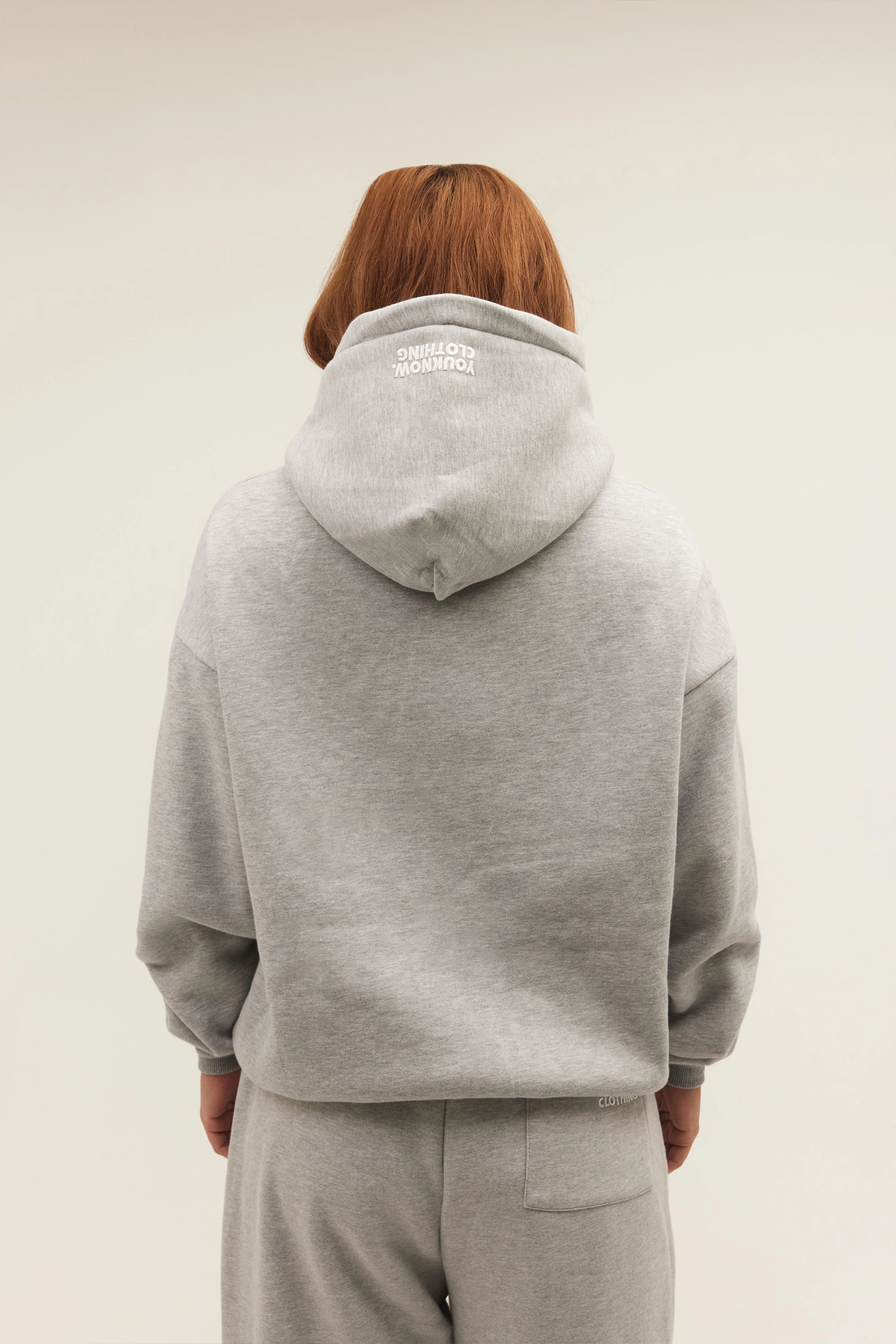 Home improvement wear BLOCK HOODIE | Grey