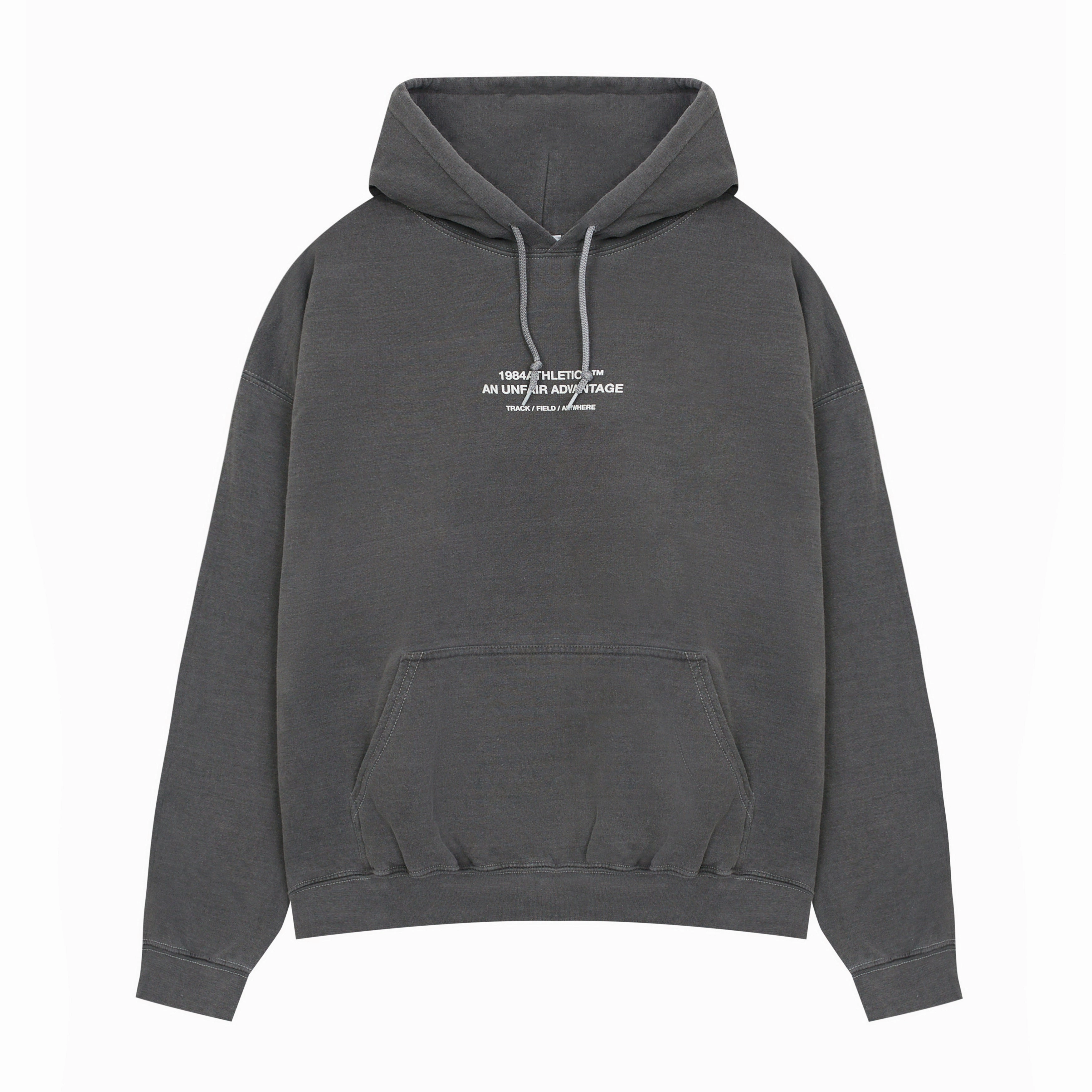 All Season Wear Lifestyle Scene Vice 84 'Athletics' Vintage Washed Hoodie - Black