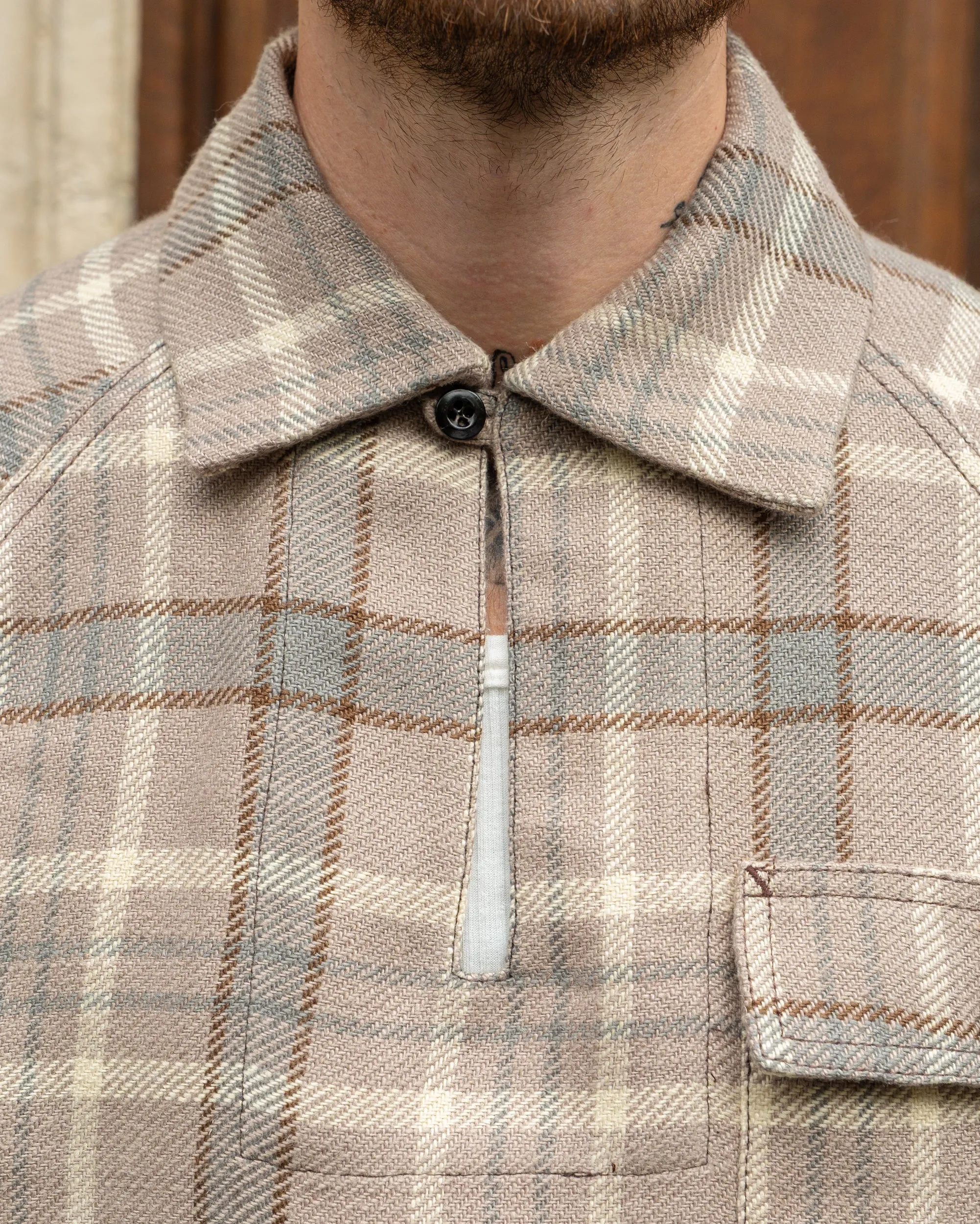REWORK? FISHERMAN SHIRT Easy Care Material Contemporary Style