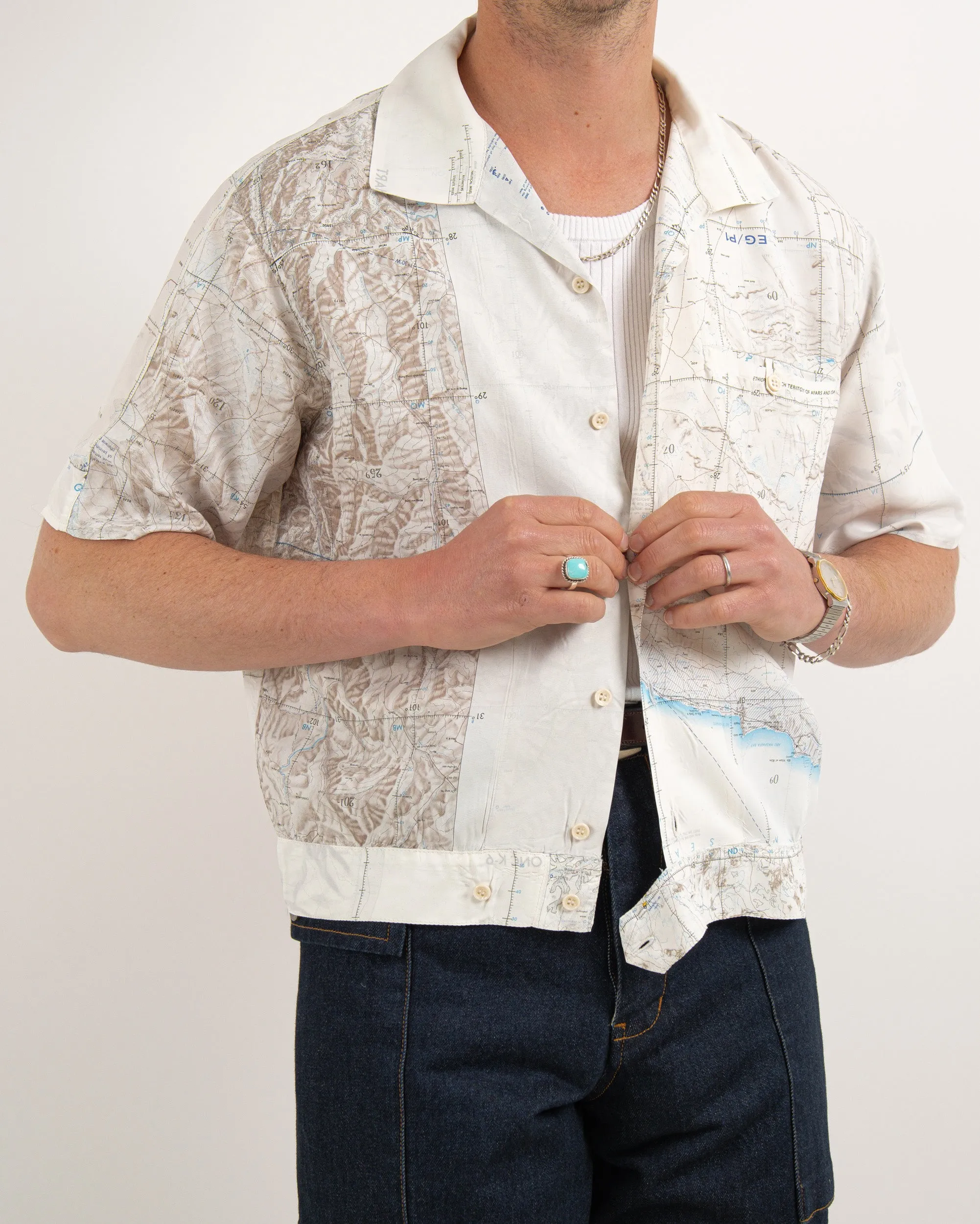 REWORK? TERRITORY SHIRT Black Tie Optional Printed design