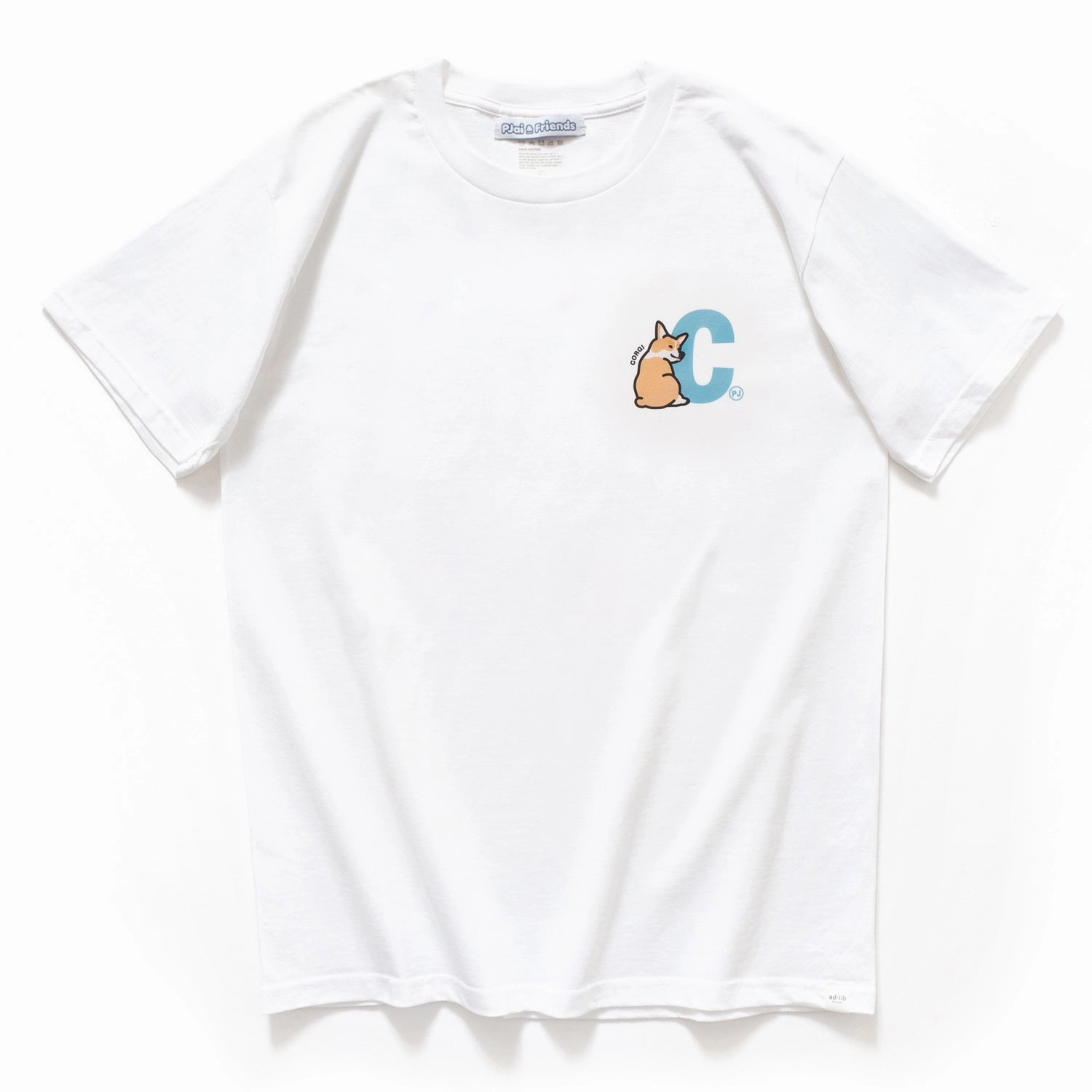 (EMT053) Make Your Own Corgi Graphic Tee Versatile Comfort Style
