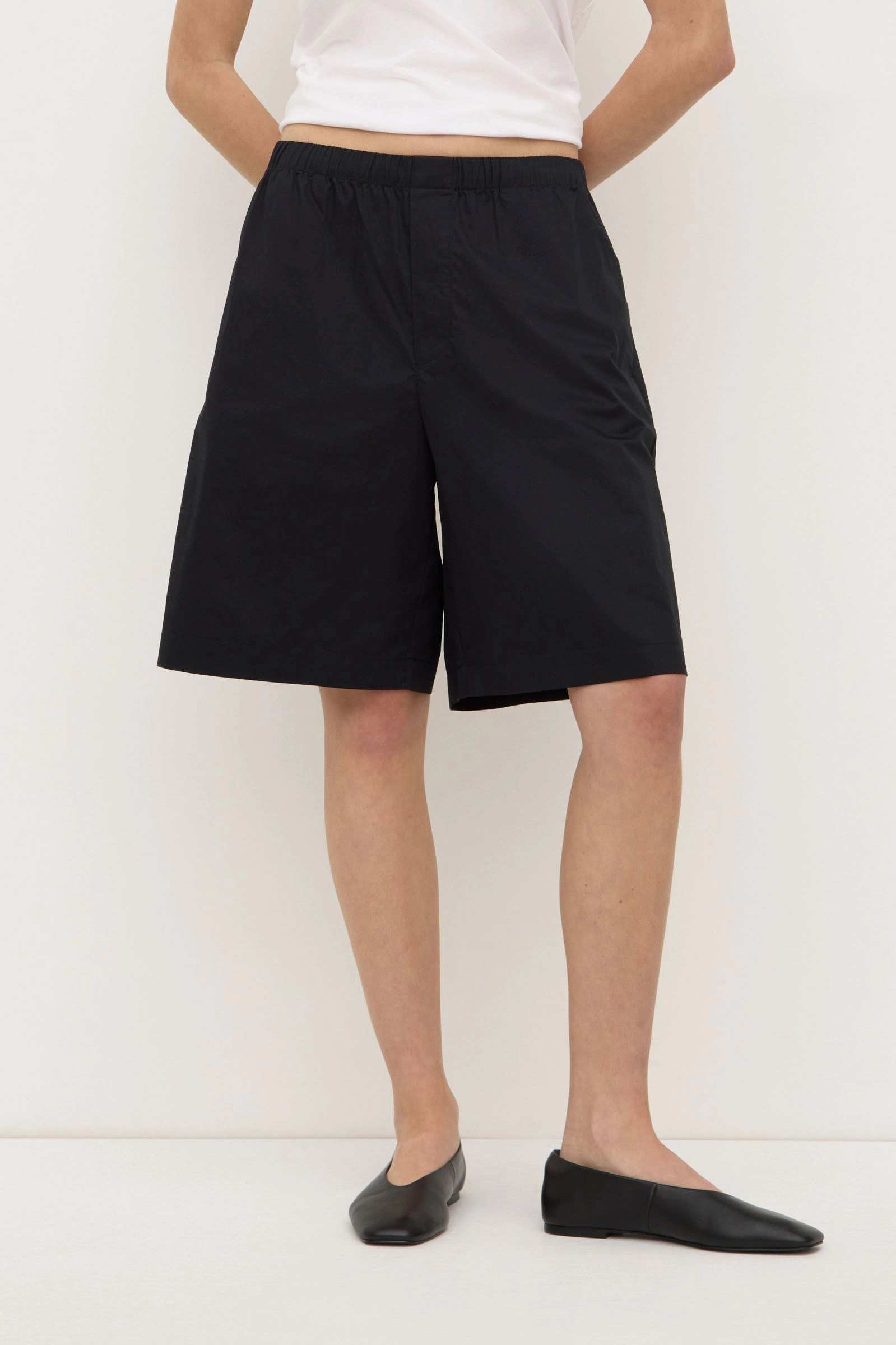Riley Poplin Short earthy shades