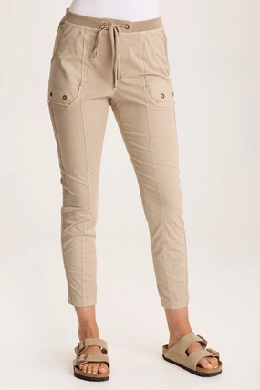 Trend Seeker Four Way Rohan Poplin Jersey Drawstring Legging