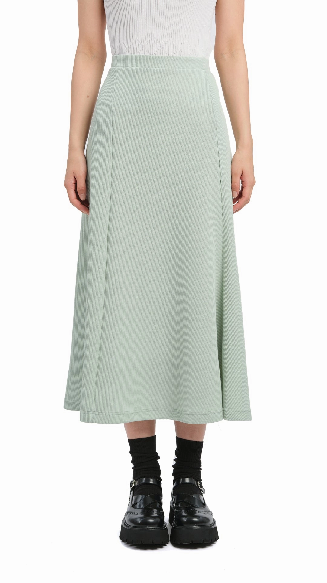 Jersey Fishtail Skirt Seamless Design