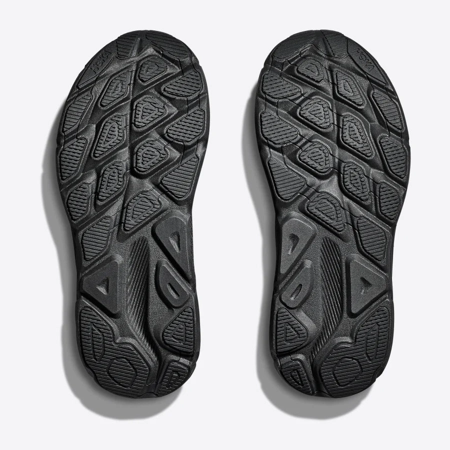mid - top height Men's Clifton 9 GORE-TEX Running Shoes Black / Black
