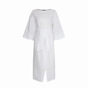 Blanc Volonte Dress Breathable Style