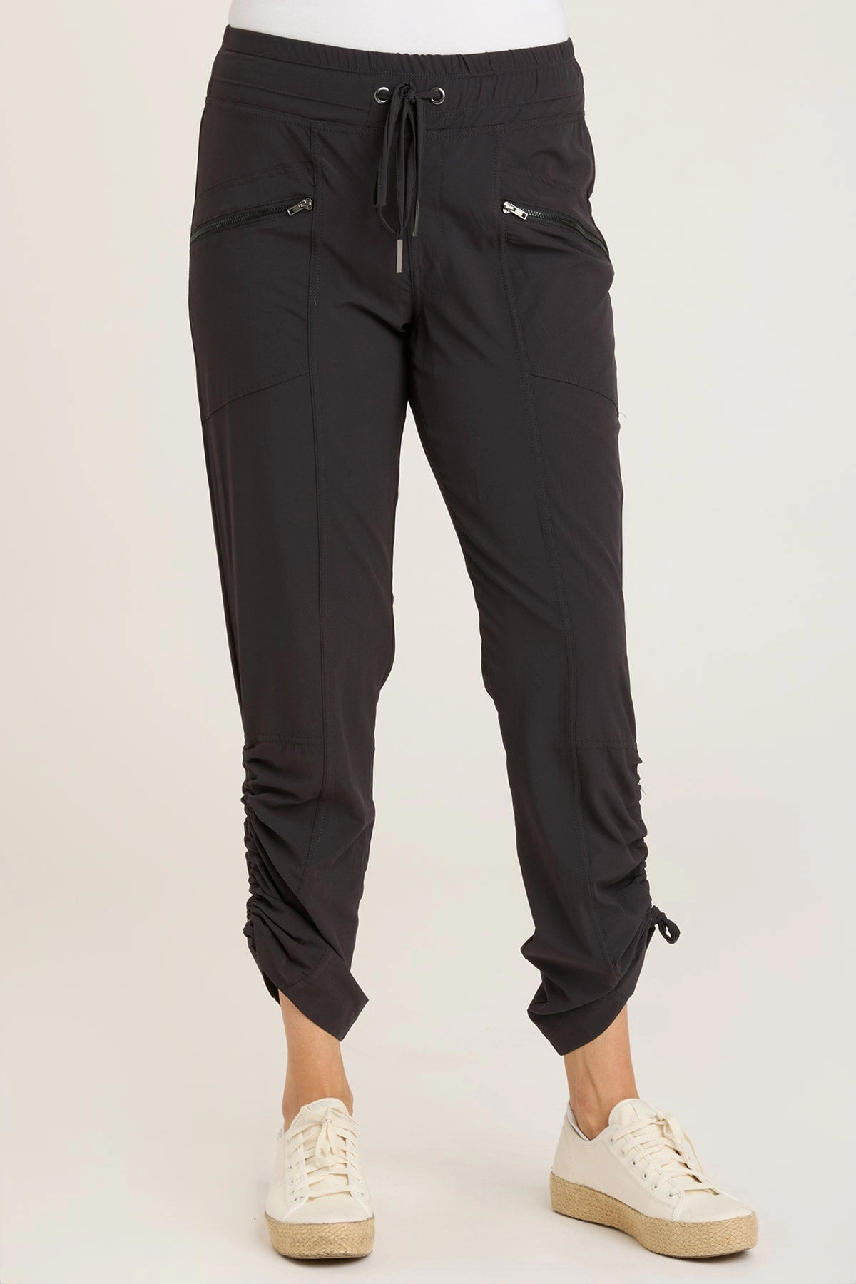 Runyon Whisper Stretch Adjustable Ruched Active Pant Modern Design
