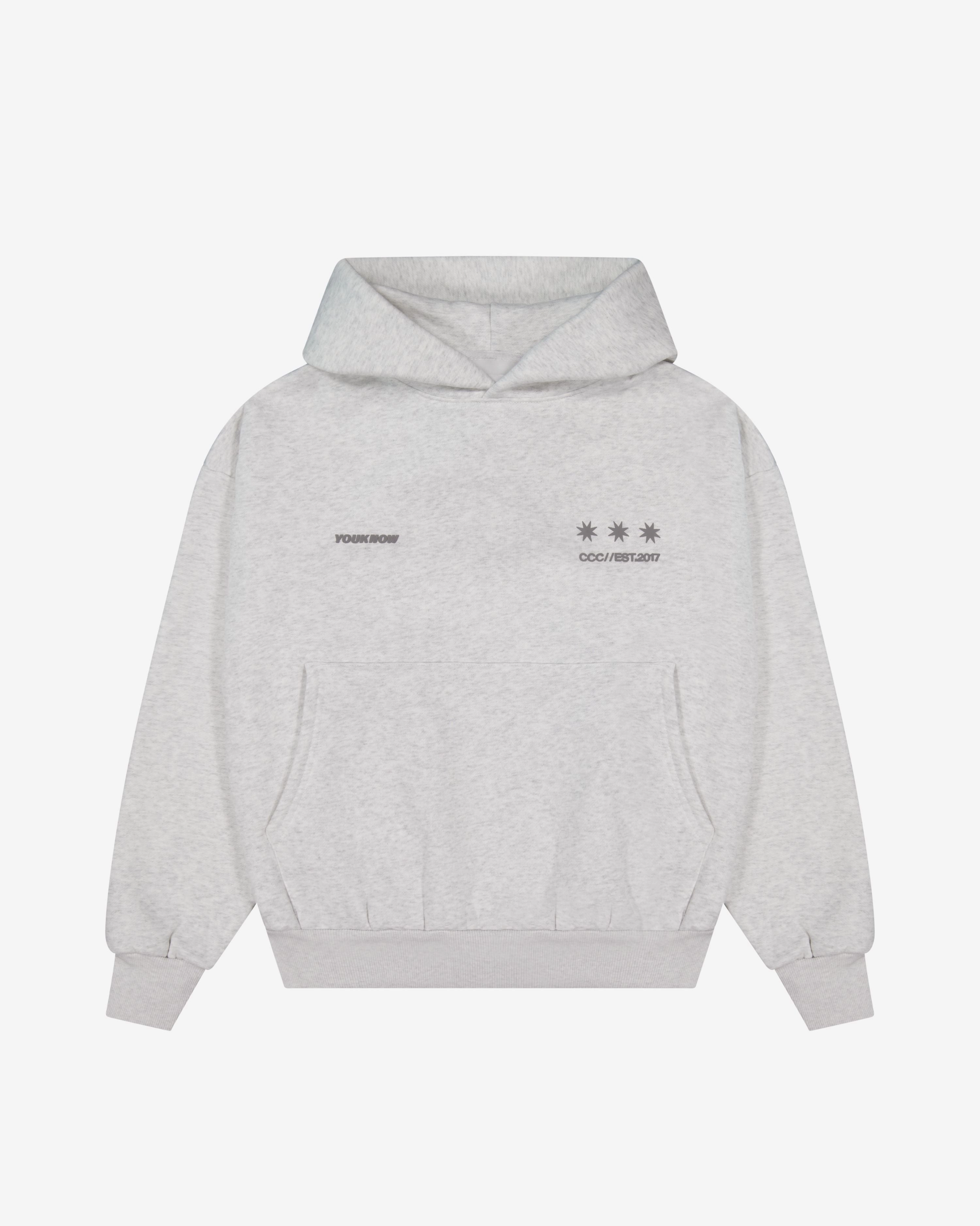 Street Scene Big Back Hoodie | Chalk Dust