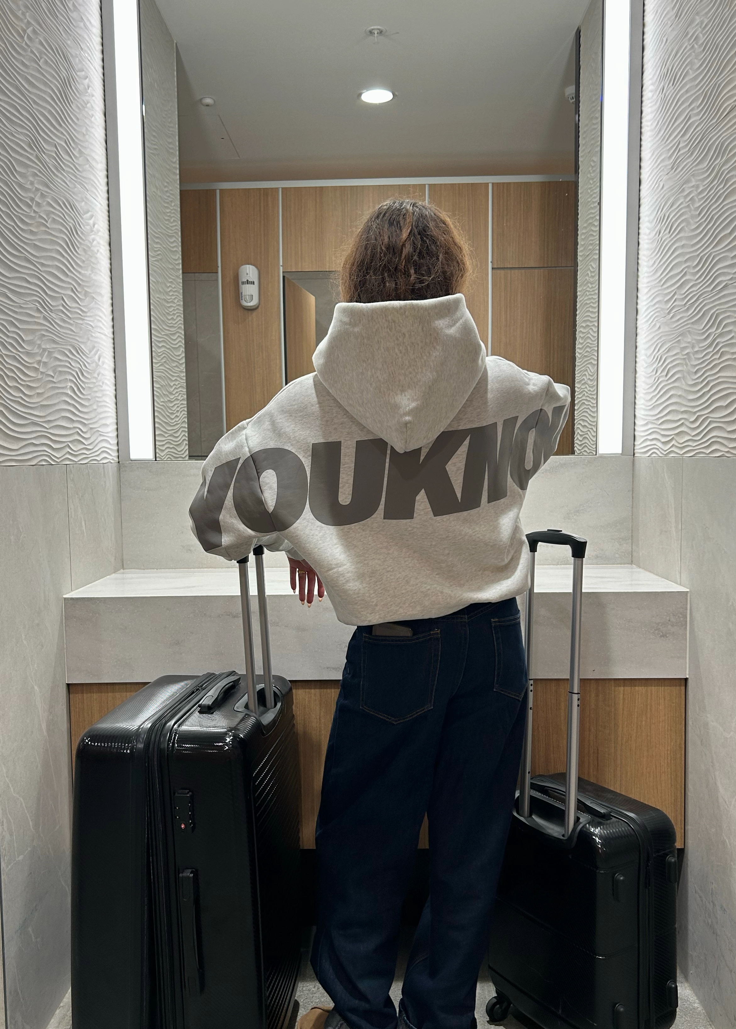 Big Back Hoodie | Chalk Dust Retro Style Goat like