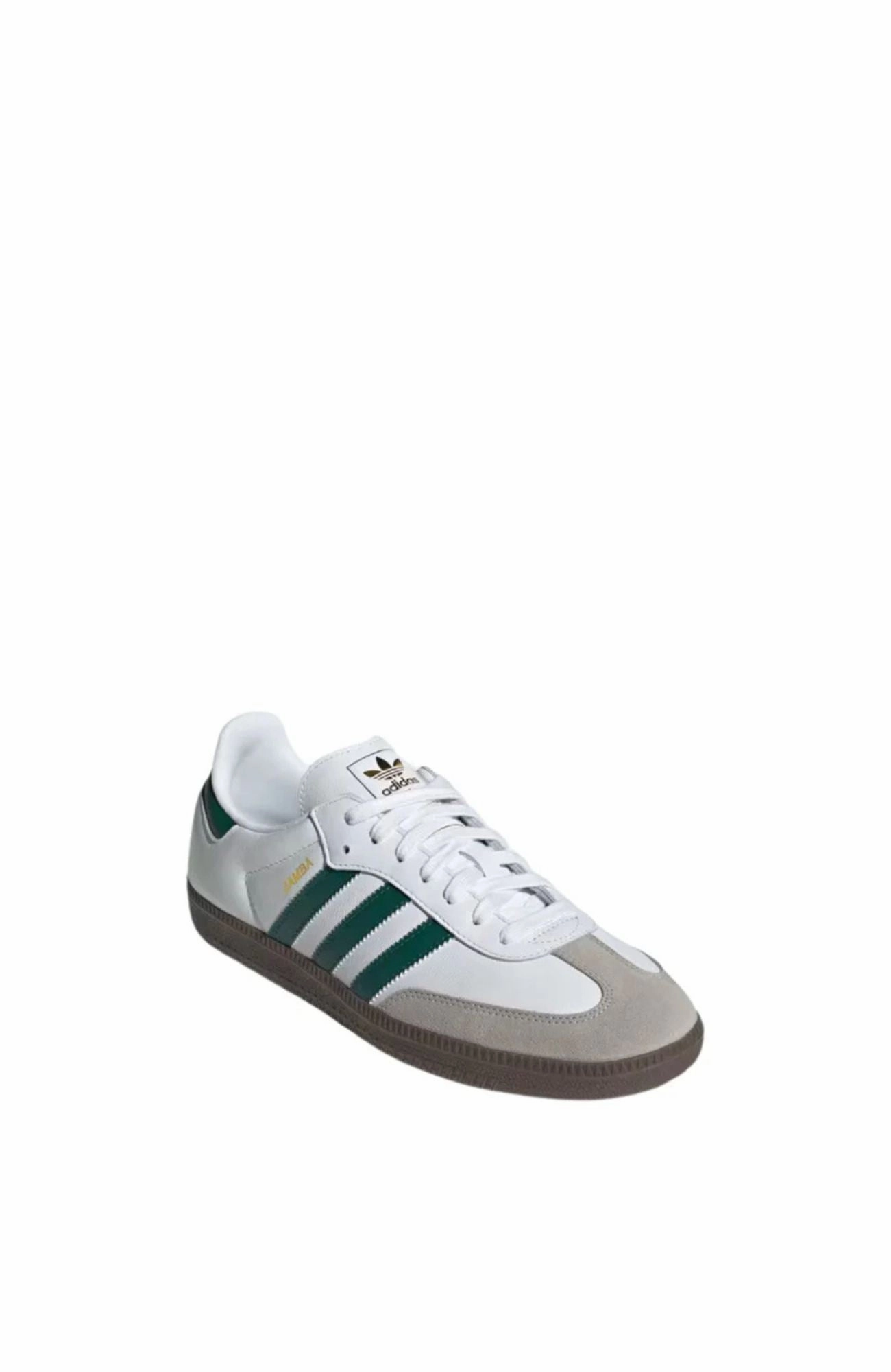 Samba OG Cloud White Collegiate Green Clear Granite Ortholite insole