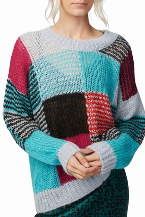 Knitwear Look Sana Multicolor Sweater