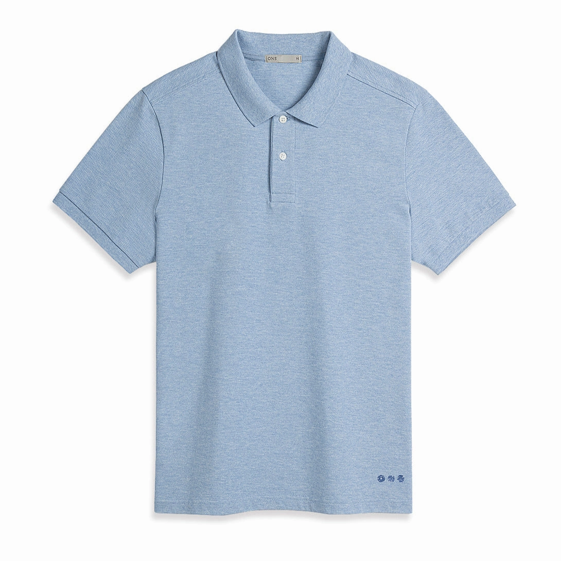 Sasco Pique Heather Polo Sporty Wearable