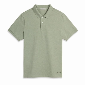 Sasco Pique Heather Polo Essential Wear Fashion Essential