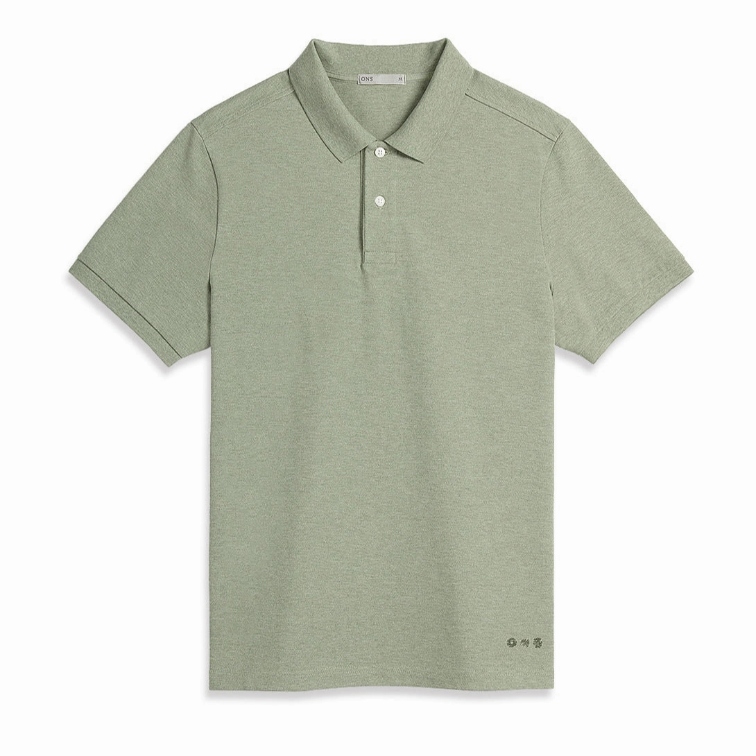 Sasco Pique Heather Polo Stretch Comfort Optimal Airflow Texture