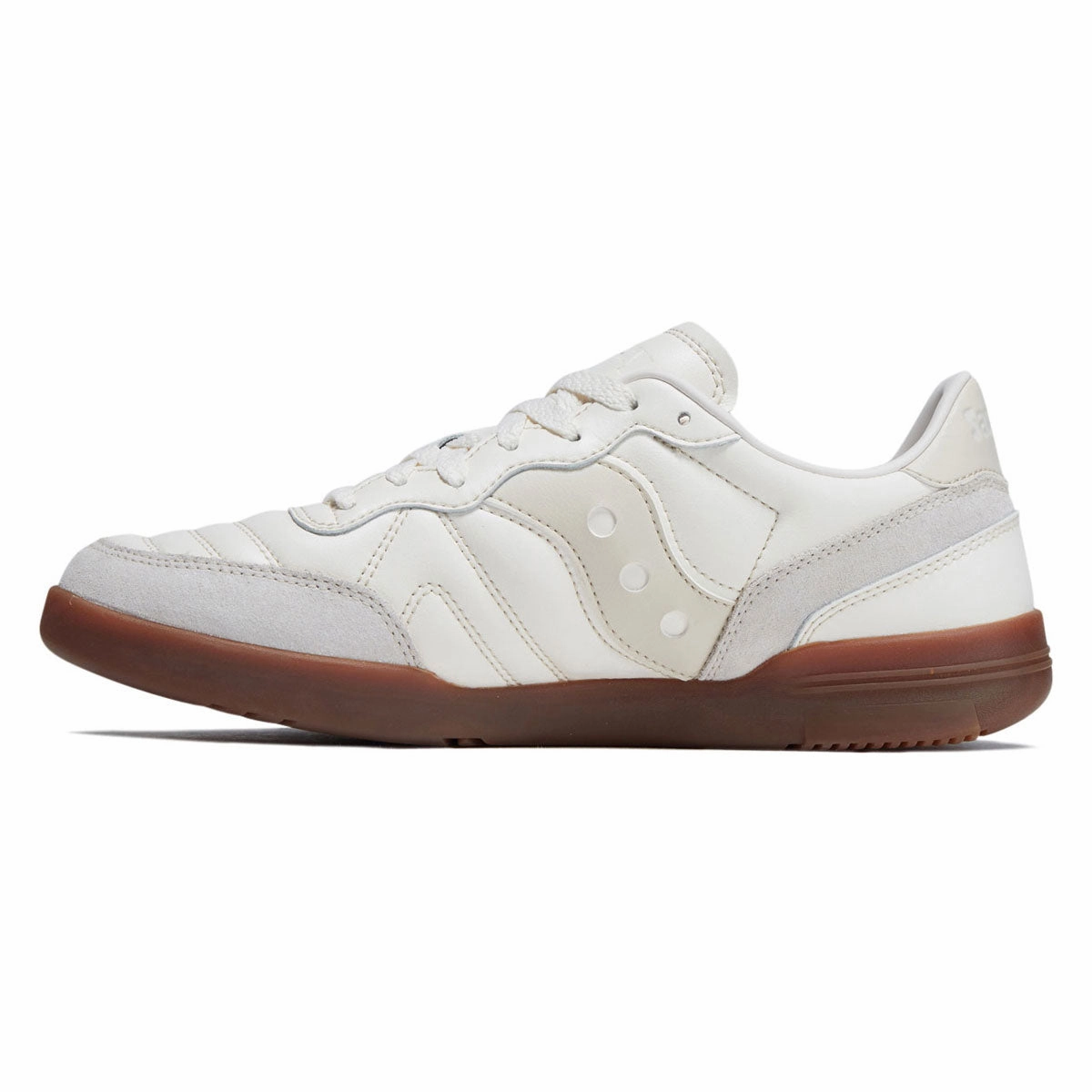 Light Travel Saucony 586i Leather Shoes - Jet Stream
