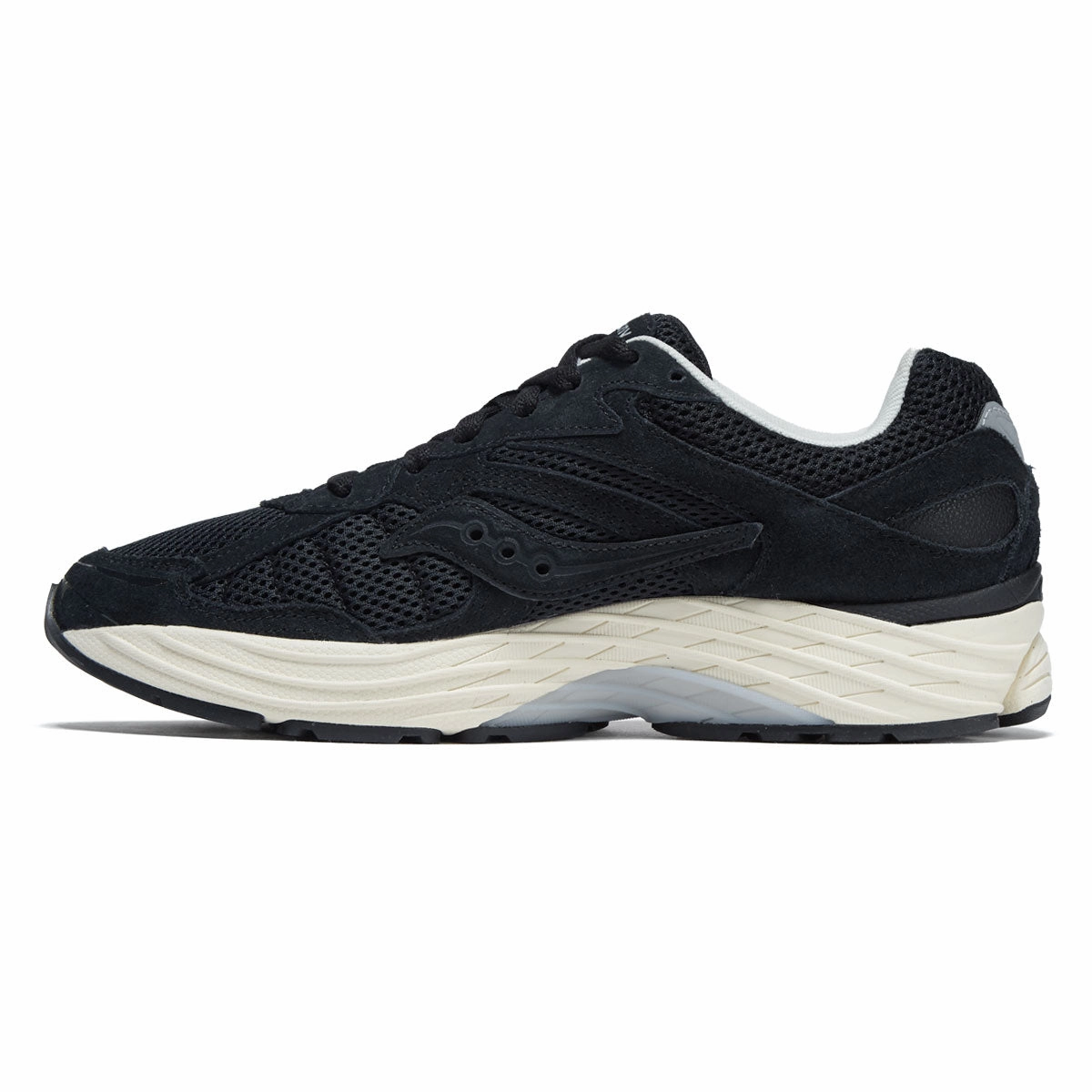 Flex Forged Sole Design City Living Saucony Progrid Omni 9 Shoes - Black/Cream