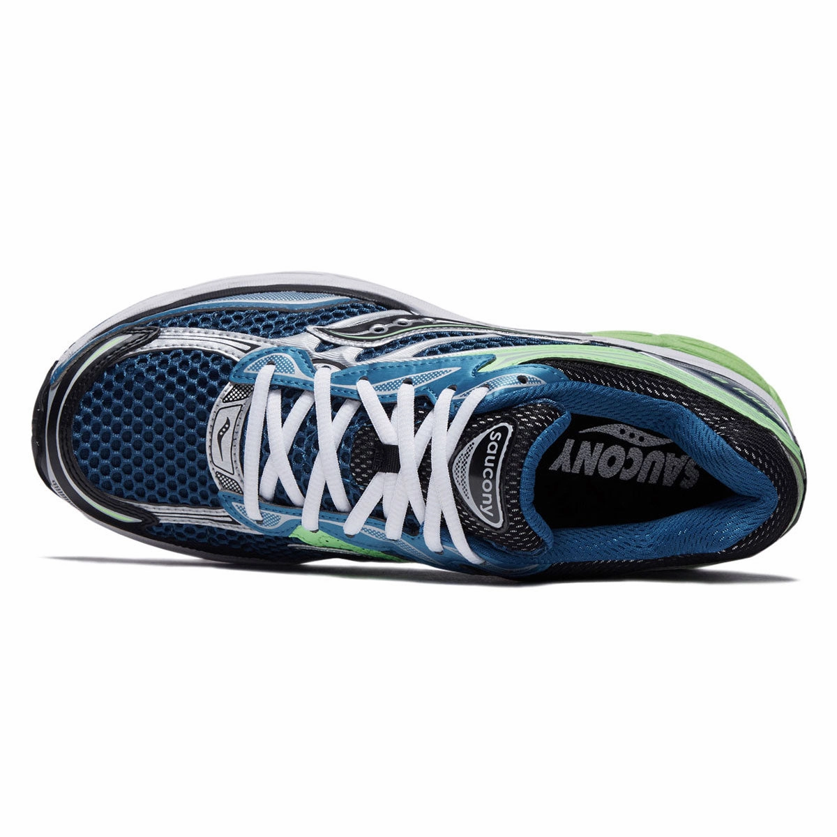 Elegant flair Saucony Progrid Omni 9 Shoes - Blue/Lime