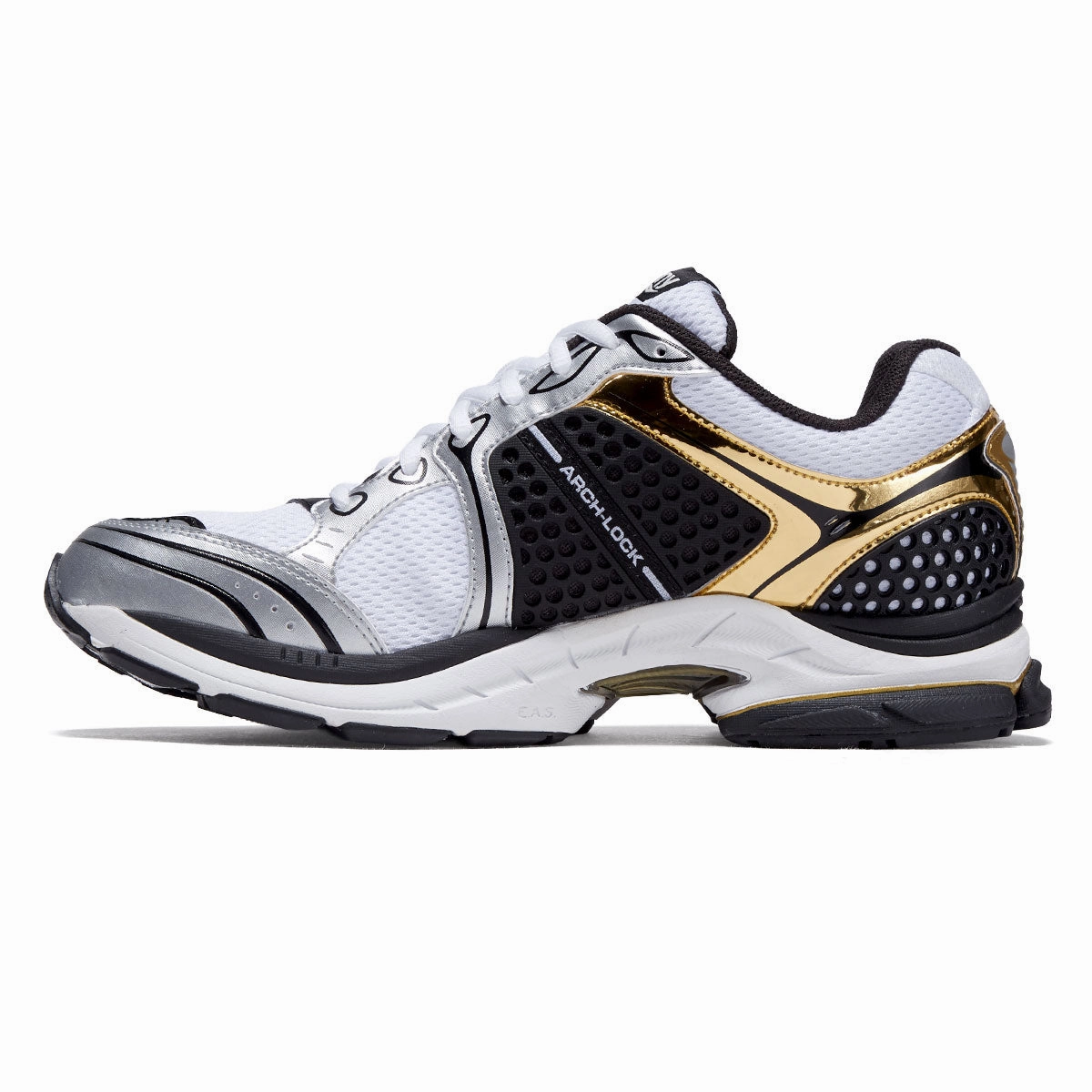 Reinforced Midfoot Saucony Progrid Triumph 4 Shoes - Gold Chrome