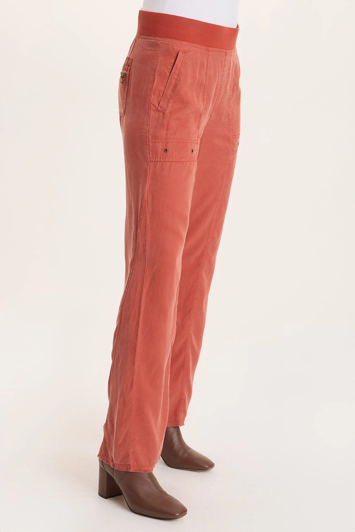 TemperatureRegulation Fashionable Appeal Schyler Soft Twill Wide-Leg Trouser