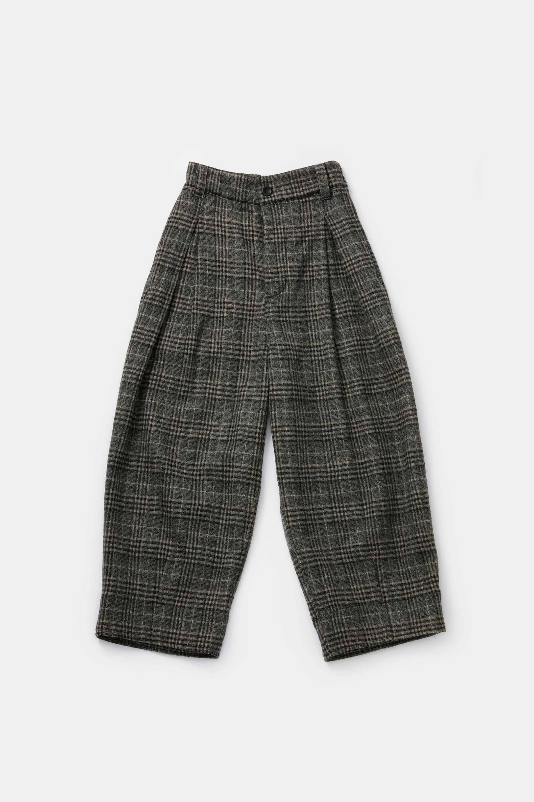 THE ETCHER TROUSER / PRINCE OF WALES CARDAMOM Breathable Motion Mesh Lined