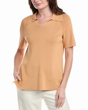 Ultimate Comfort Lafayette 148 New York Polo Sweater