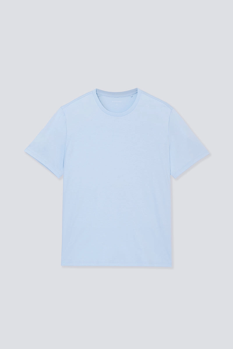 Softex Crew Neck T-Shirt | Light Blue BLFL01 Ultra Soft Finish mix and match