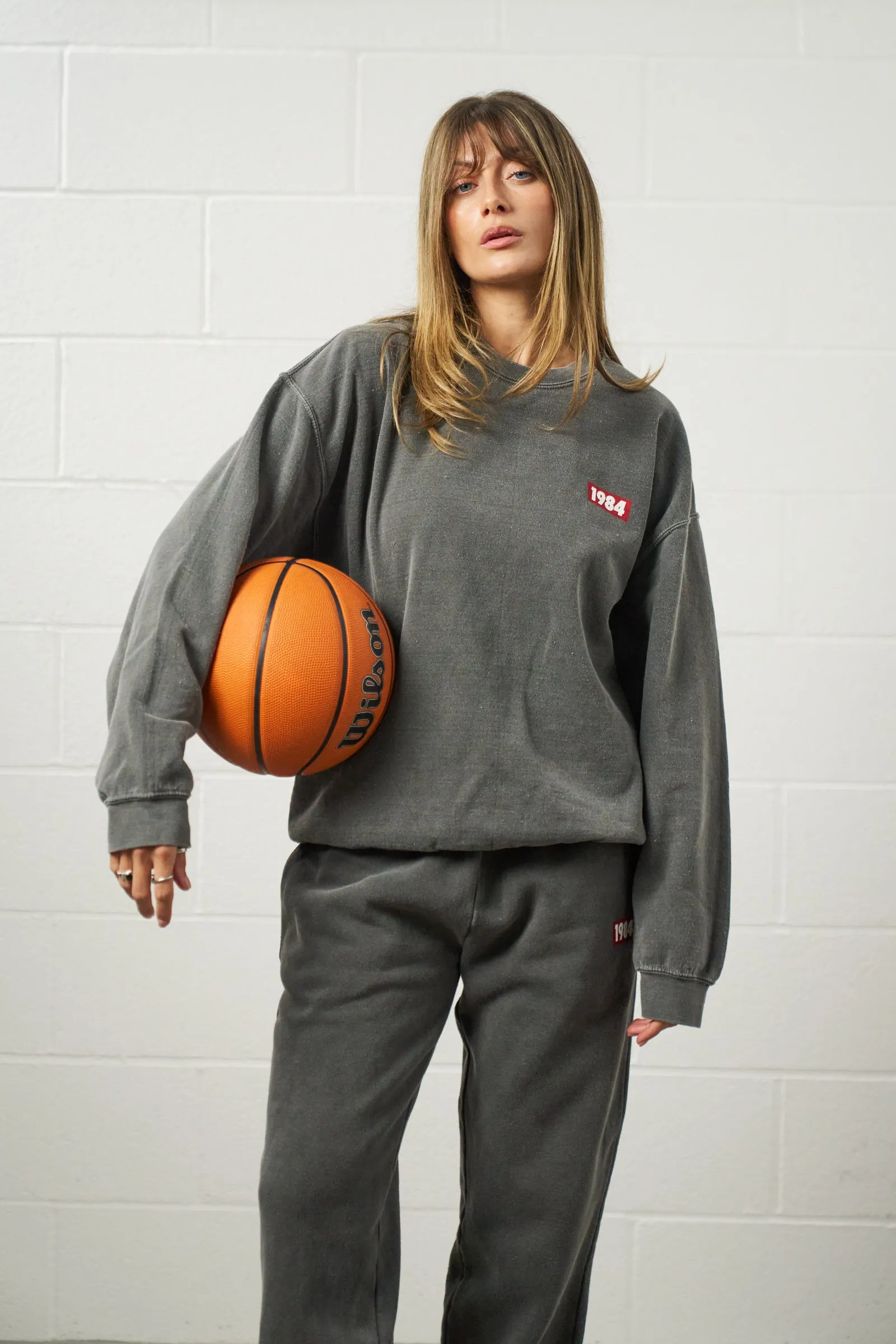 Chilly Day Style Chilly Ready Vice 84 'Always Moving' Vintage Washed Sweater - Black