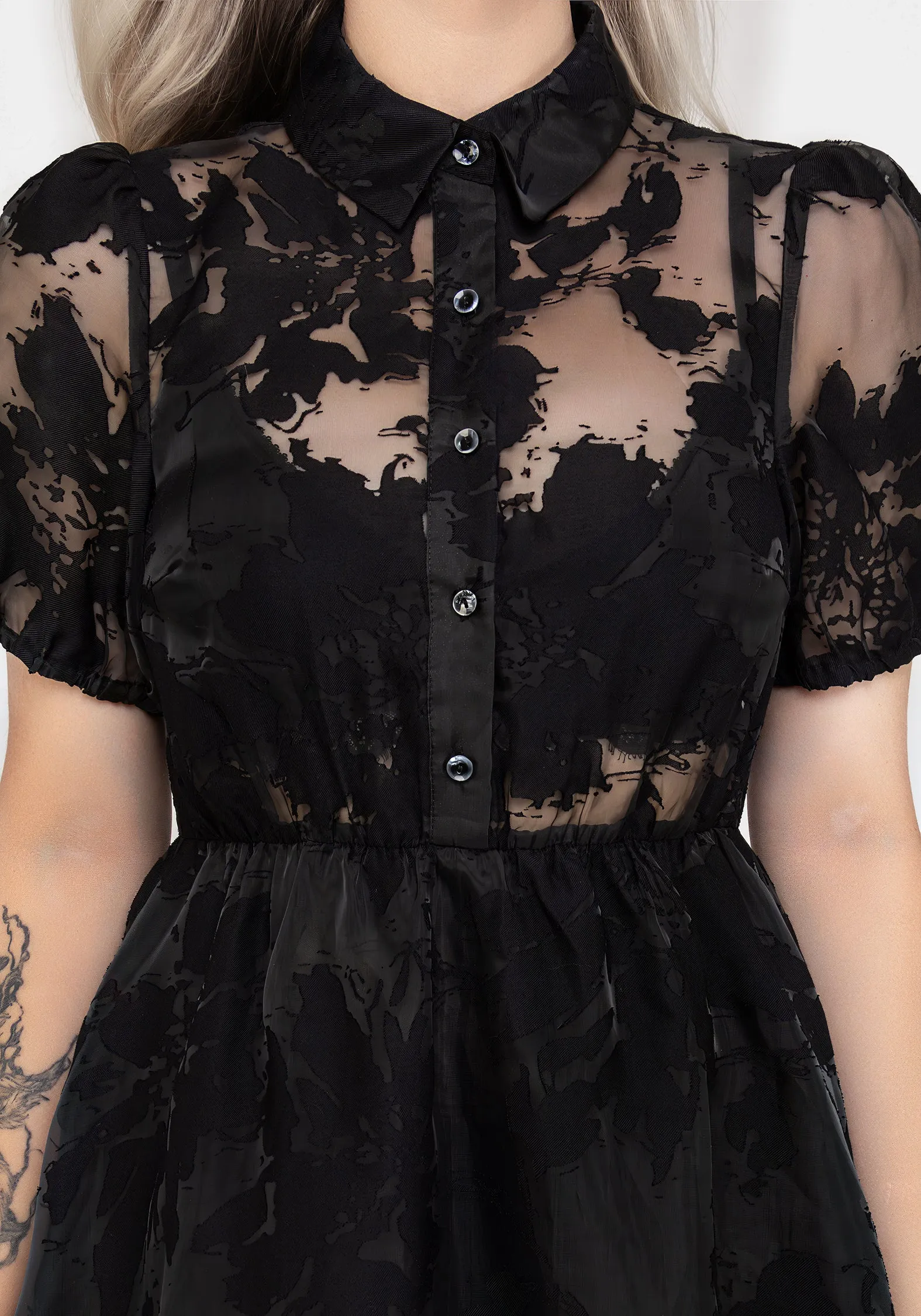 Spectre Layered Midi Shirt Dress Flattering Comfort Wear Refined Finish