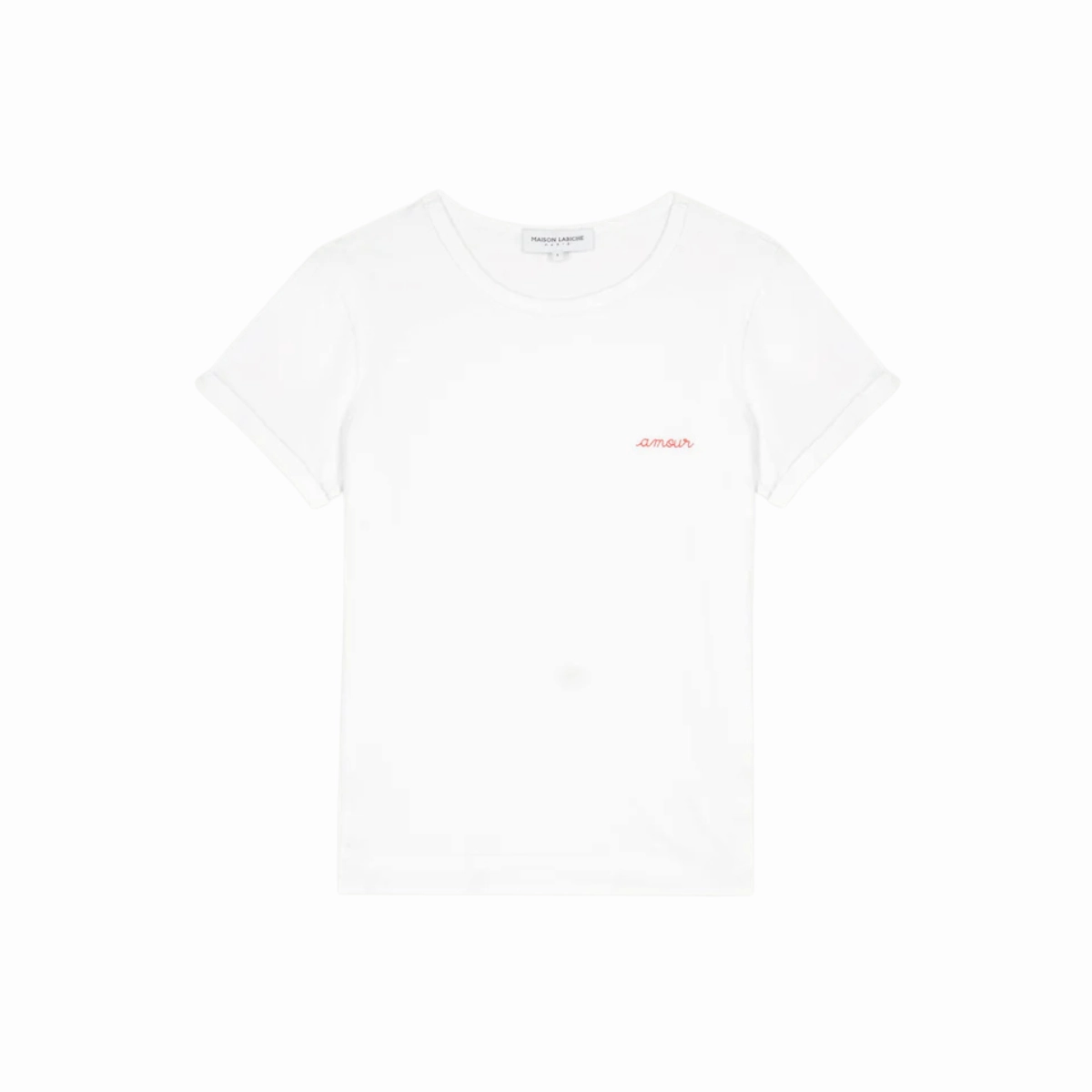 Amour Organic Cotton T-Shirt Simple Chic Athletic Wear