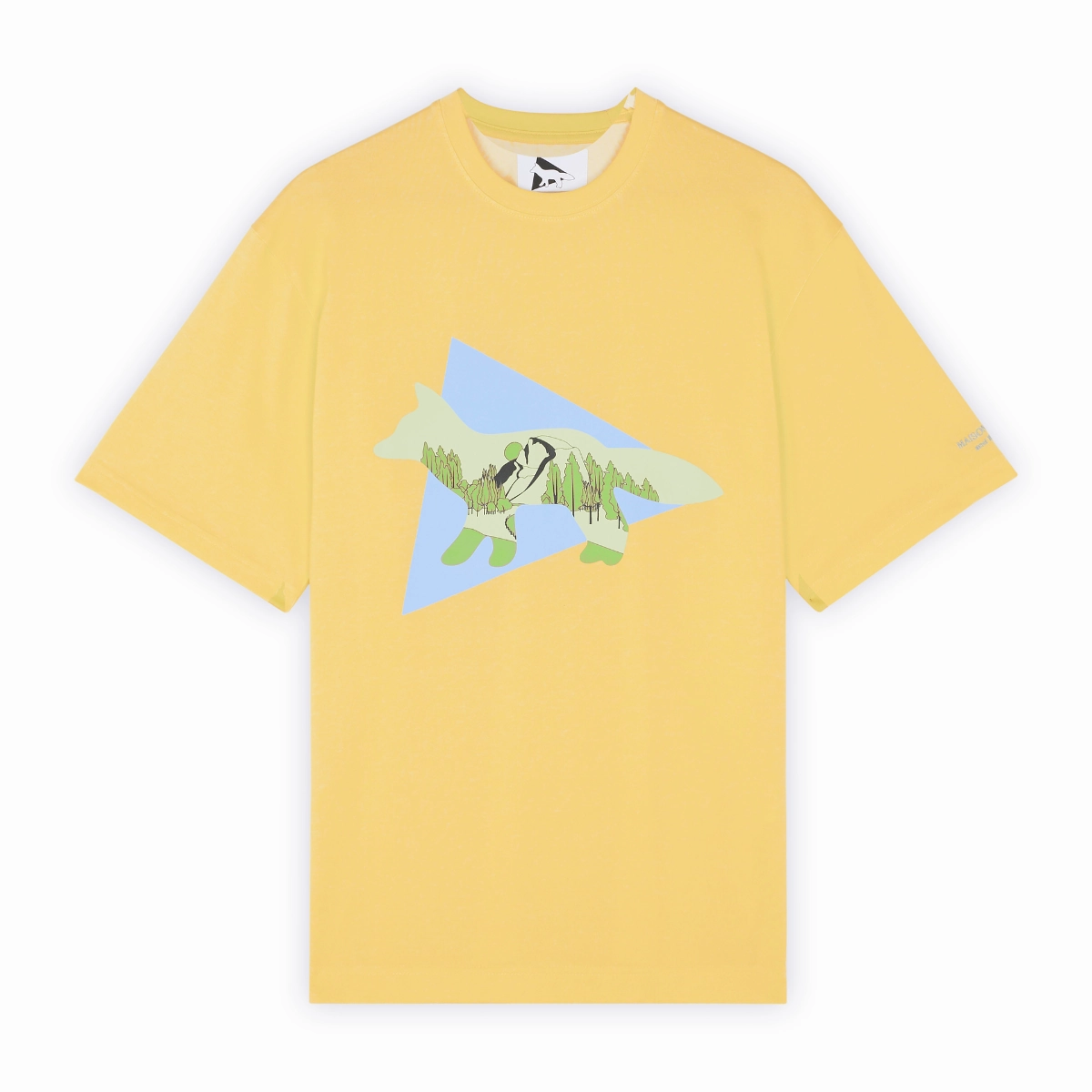 Versatile Style Essential Style Wear MK x And Wander Dry Cotton Dry T-shirt Yellow