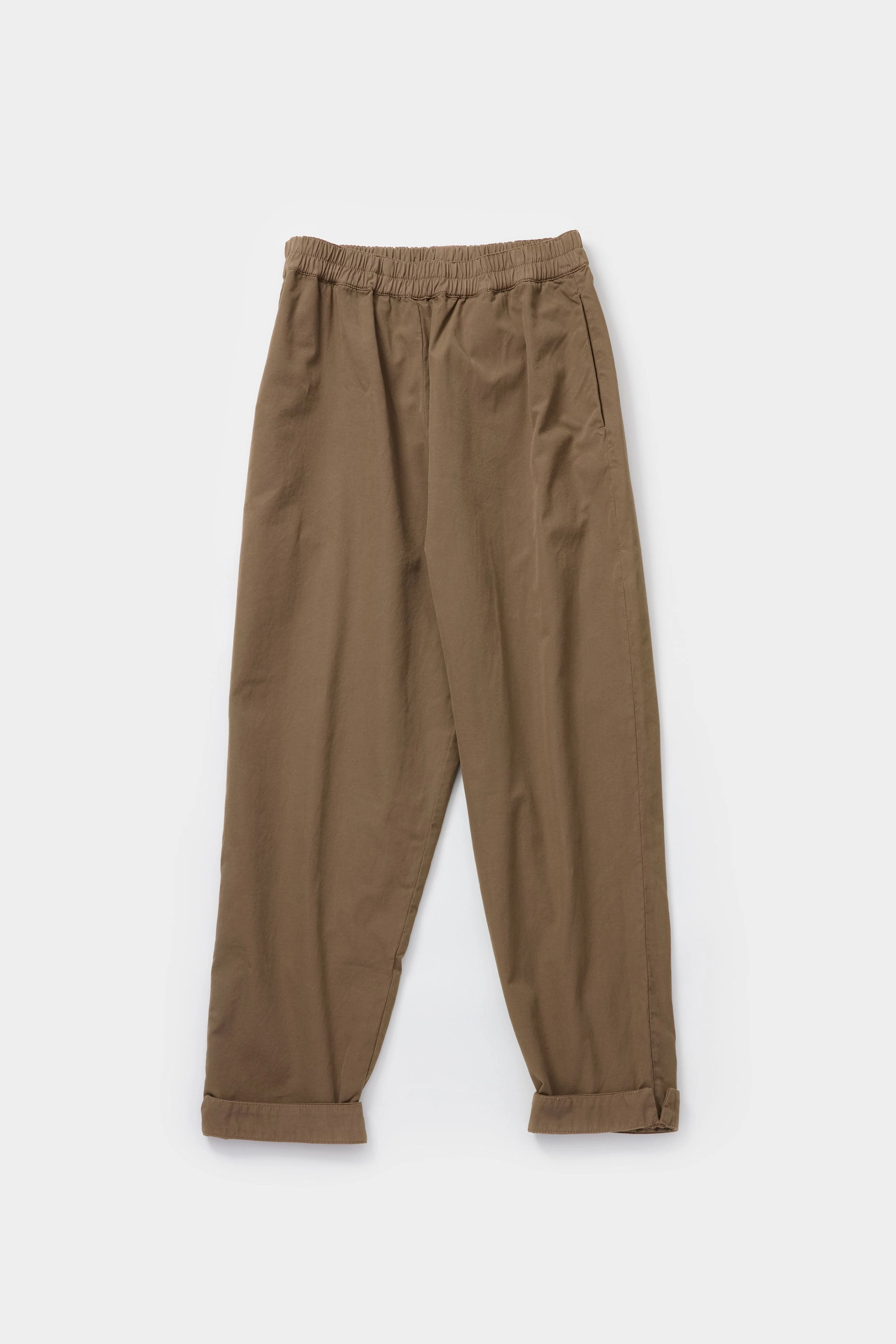 Compact Fit THE GYMNAST TROUSER / FINE CANVAS CARDAMOM