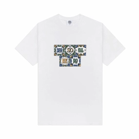 Seasonal Hero 'Mosaic' Tee - White Formal Style