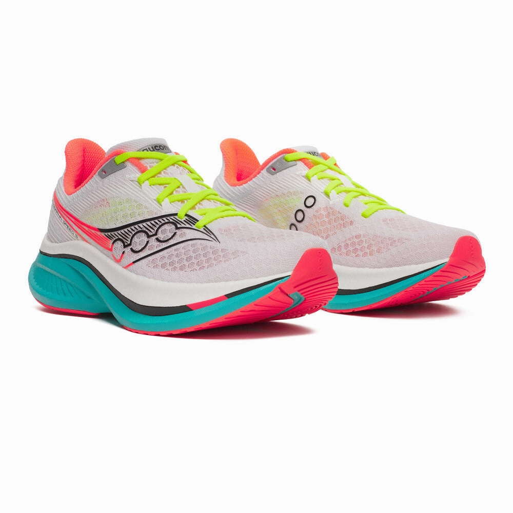 elevated - heel running option flat - terrain running shoes Men's Endorphin Speed 5 Running Shoes White / Mutant