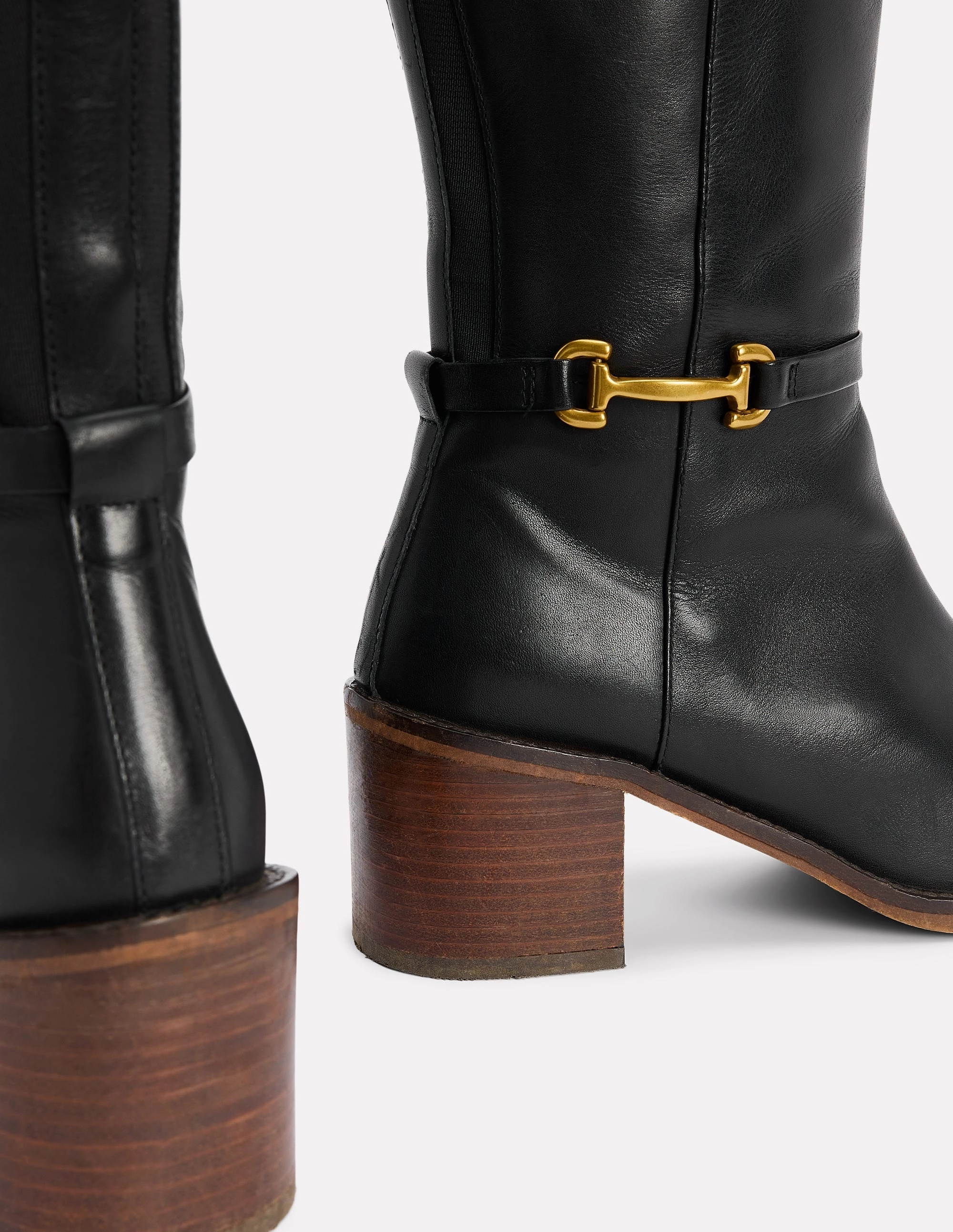 Feather Light Active Nomad Iris Snaffle Heel Boot-Black