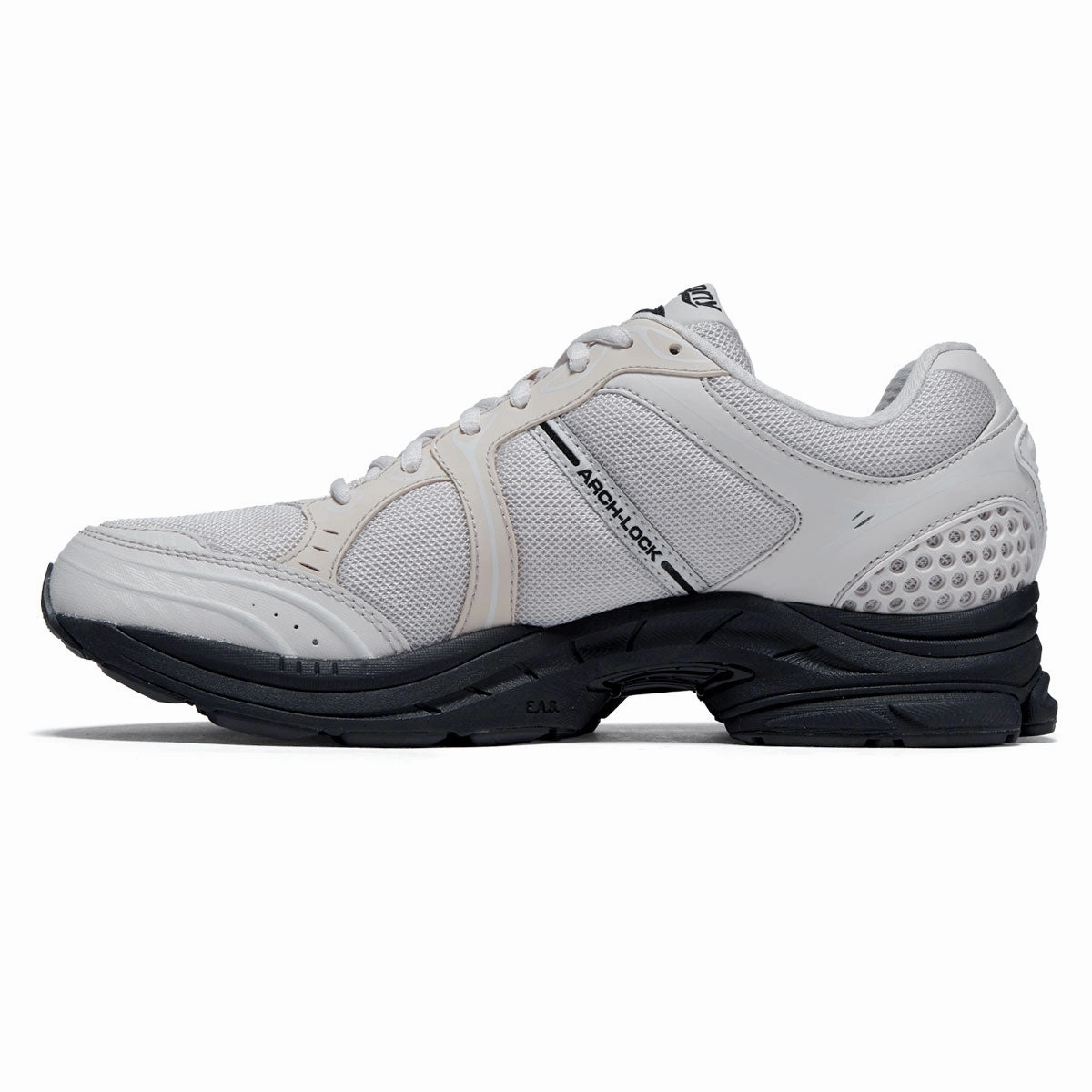Ventilated Lining City Motion Saucony Progrid Triumph 4 Shoes - White Sand