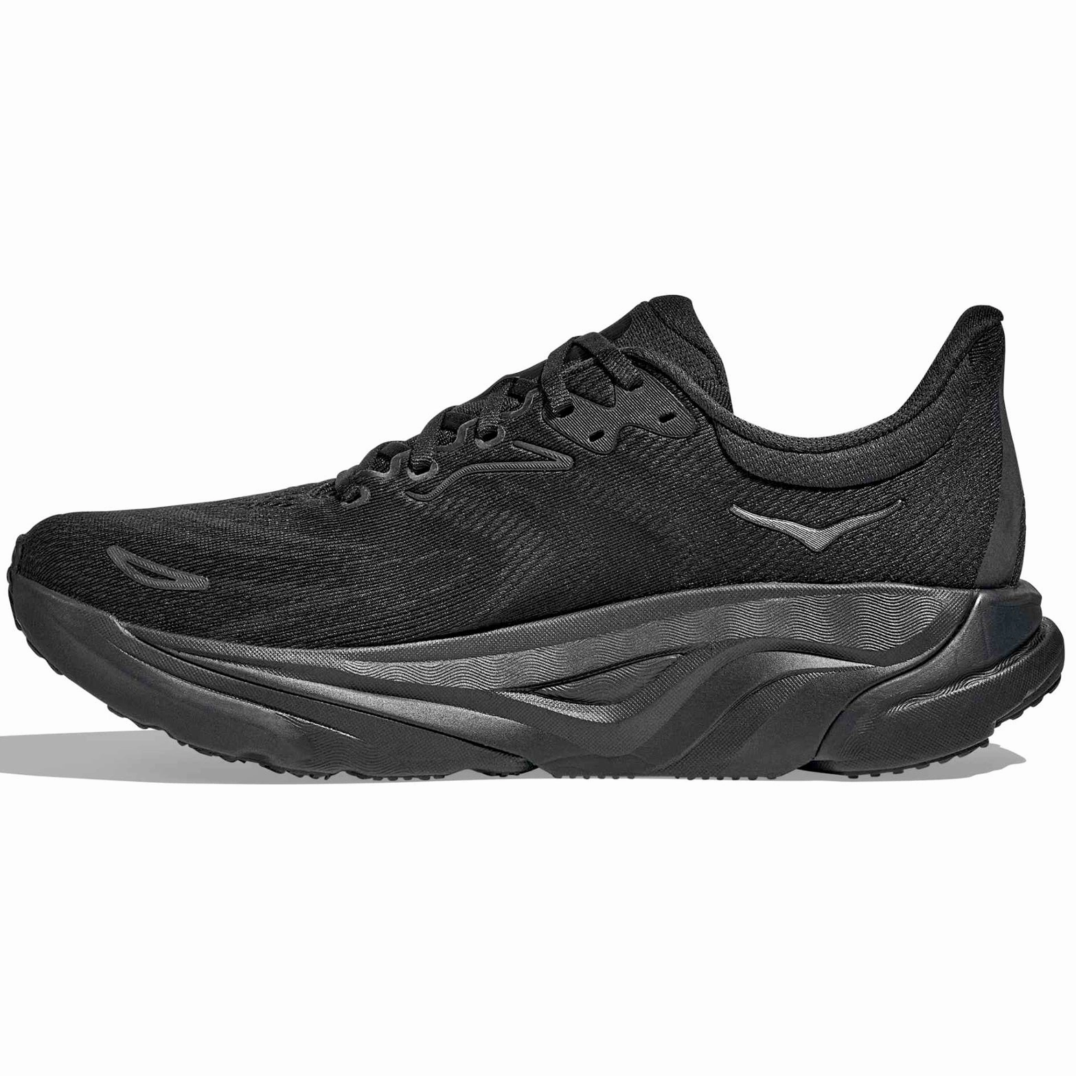 Seamless Design Reflective Detailing Men's Arahi 8 Running Shoes Black / Black