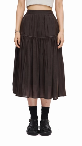 See-Through Gypsy Skirt Effortless Wear