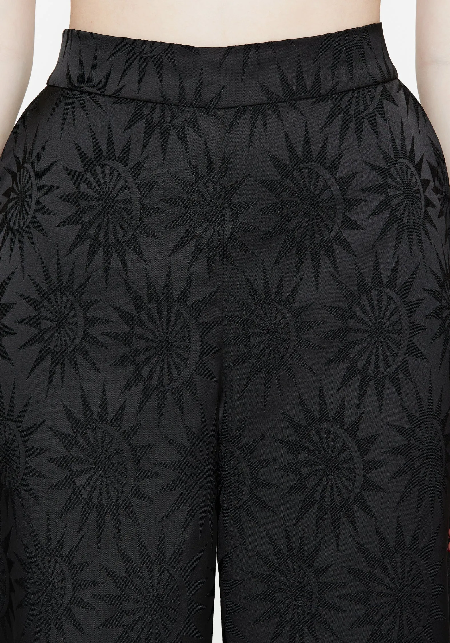 Core Basic Semine Celestial Printed Wide Leg Trousers