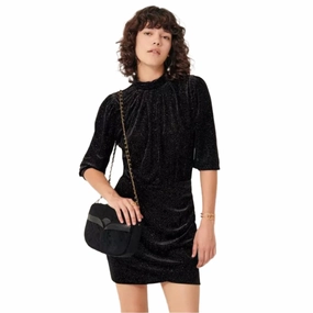 Short Frill Skirt Nighty Dress Easy Drape Neutral Tones