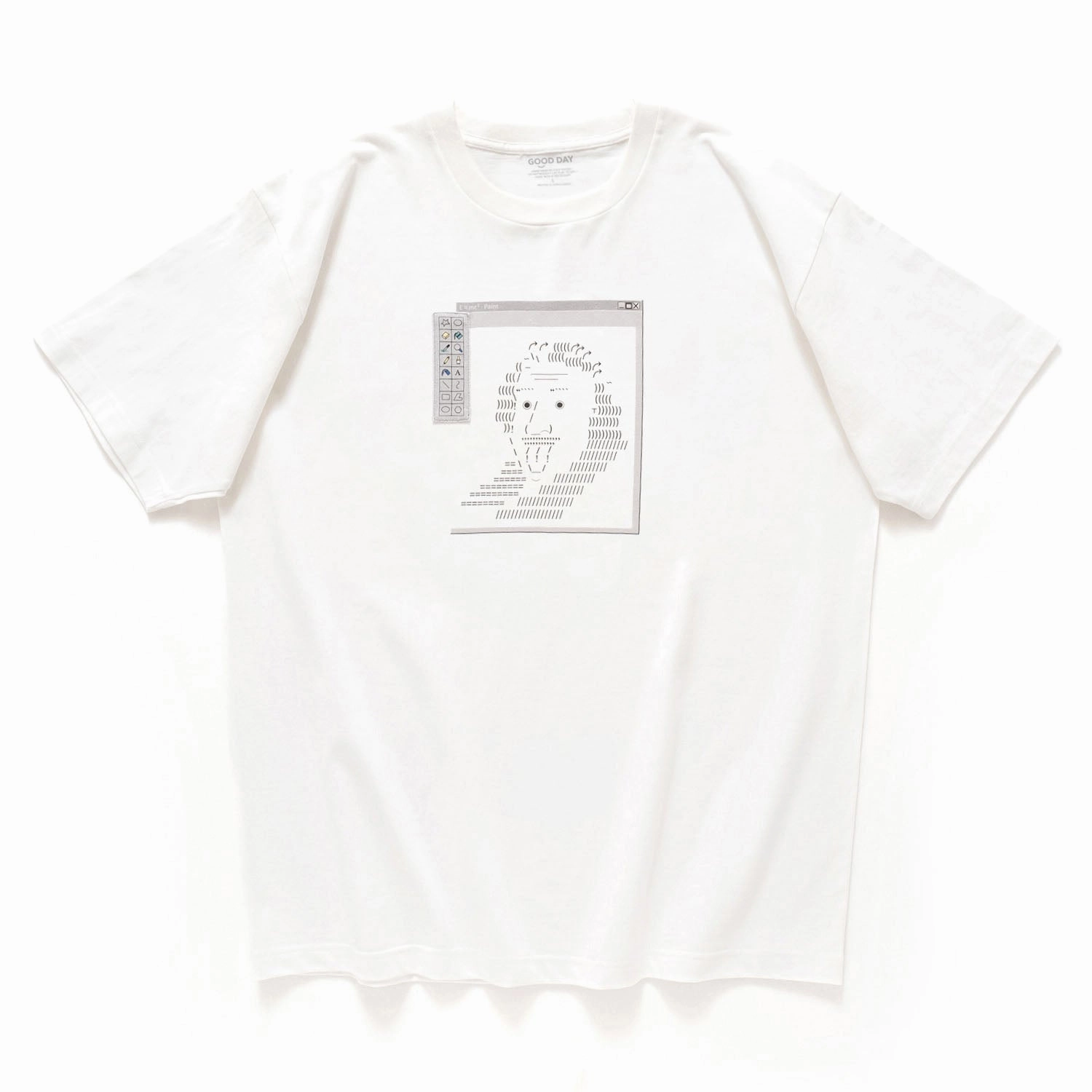 (ZT1260) Kamoji Einstein Graphic Tee Daily Style Trend