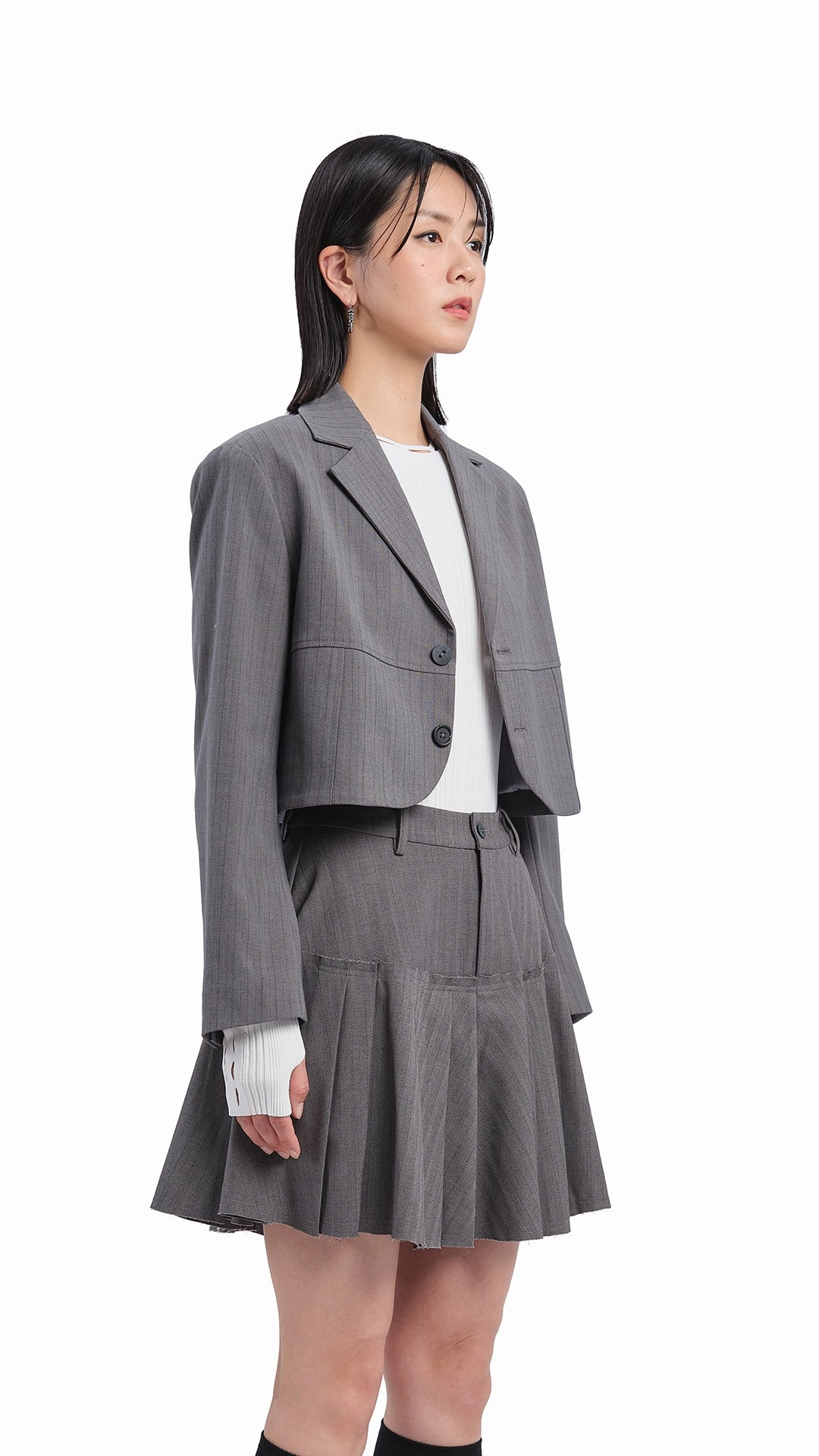 Short Suit Jacket Versatile Fit Layer