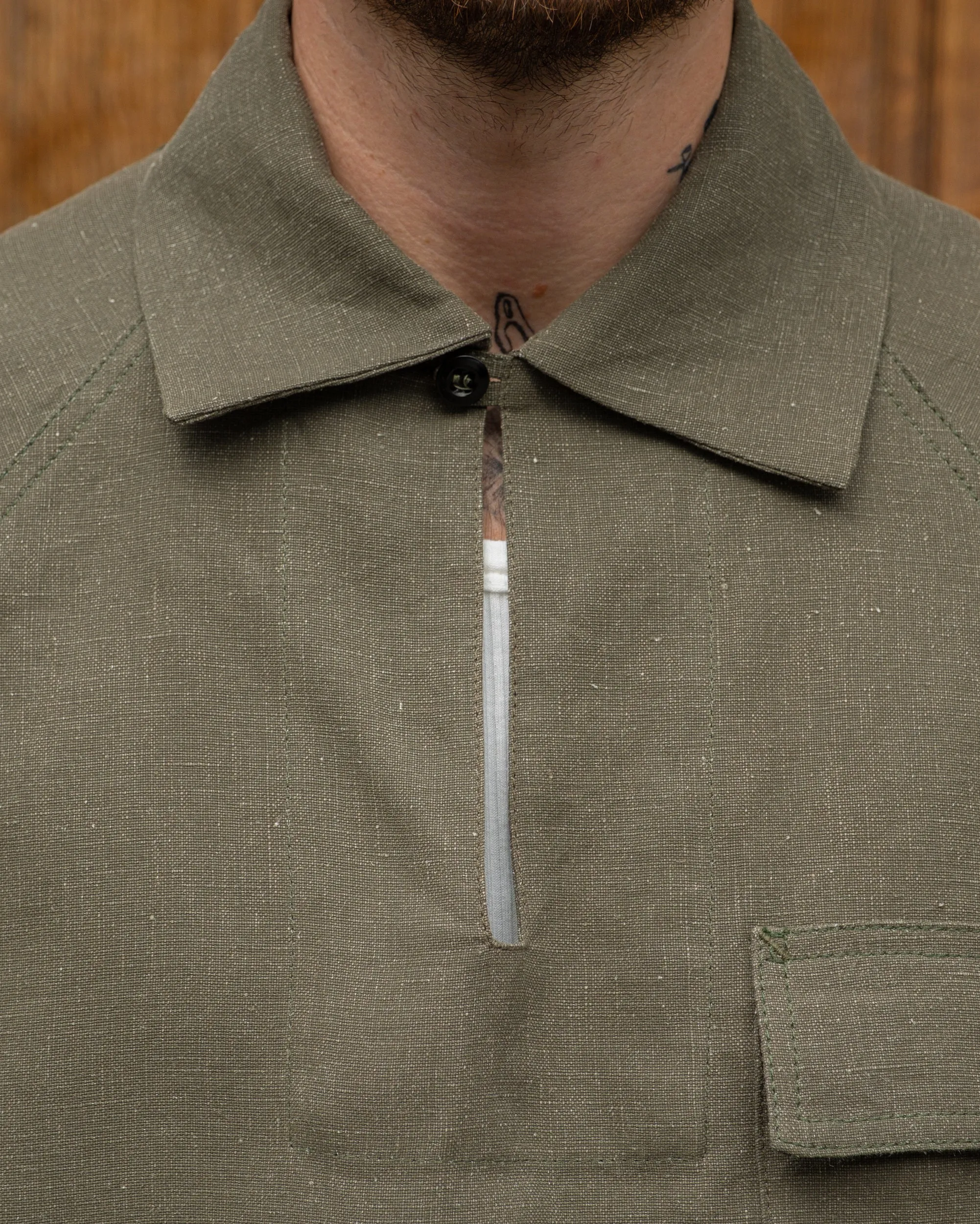 Fitted Design Day-To-Night Wear REWORK? FISHERMAN SHIRT