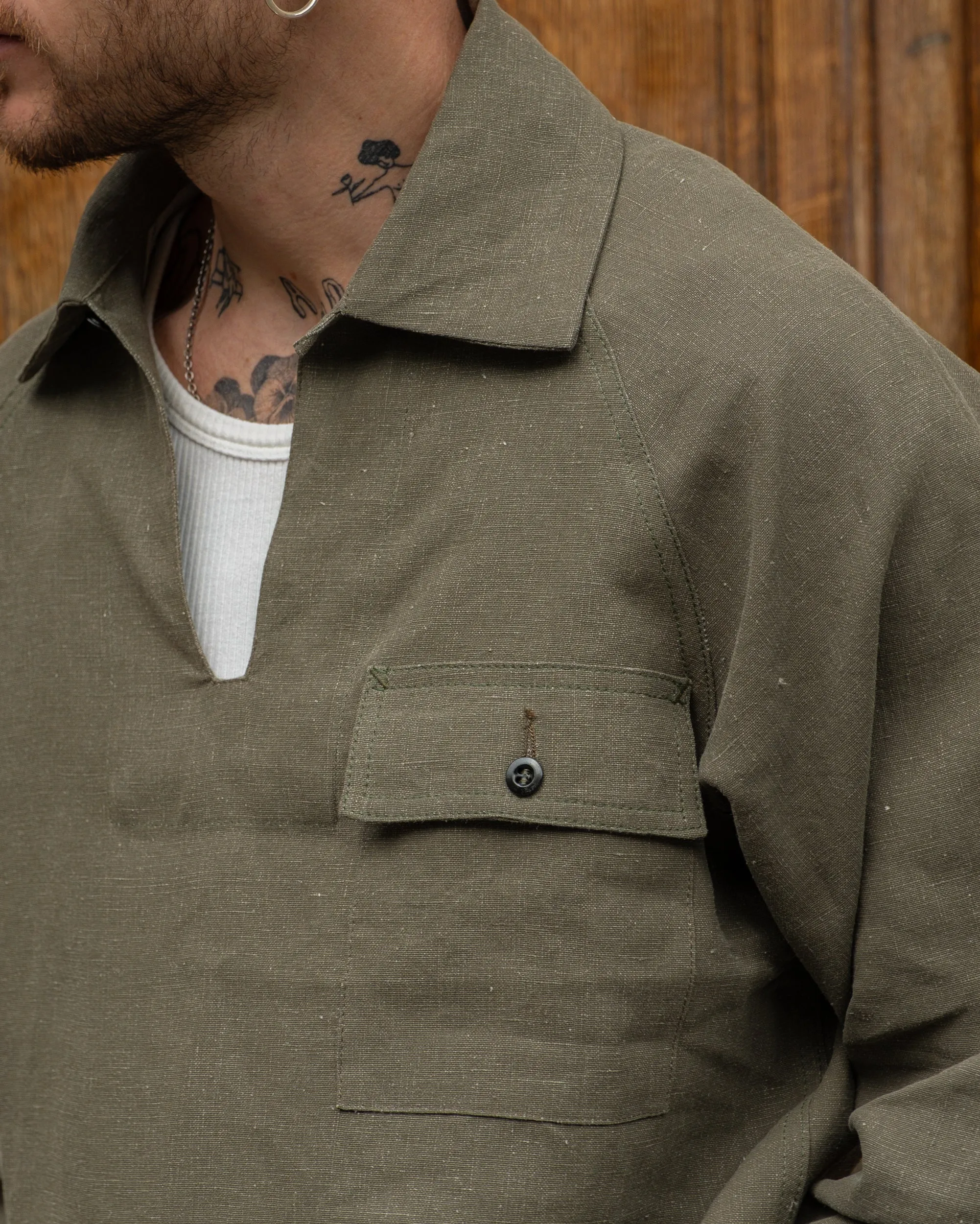 REWORK? FISHERMAN SHIRT Printed Pattern
