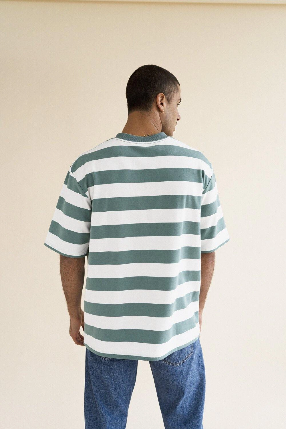 bound 'MENTHE' STRIPE TEE Everyday Layer