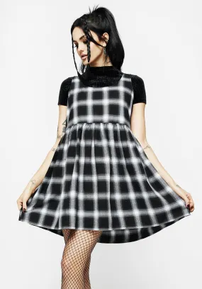 Pure Look Singles Plaid Dress