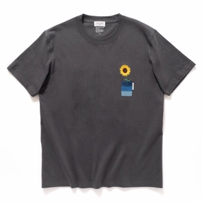 On-the-Go Comfort Stylish Casual (ZT1398) Sunflower Embroidery Denim Patchwork Tee